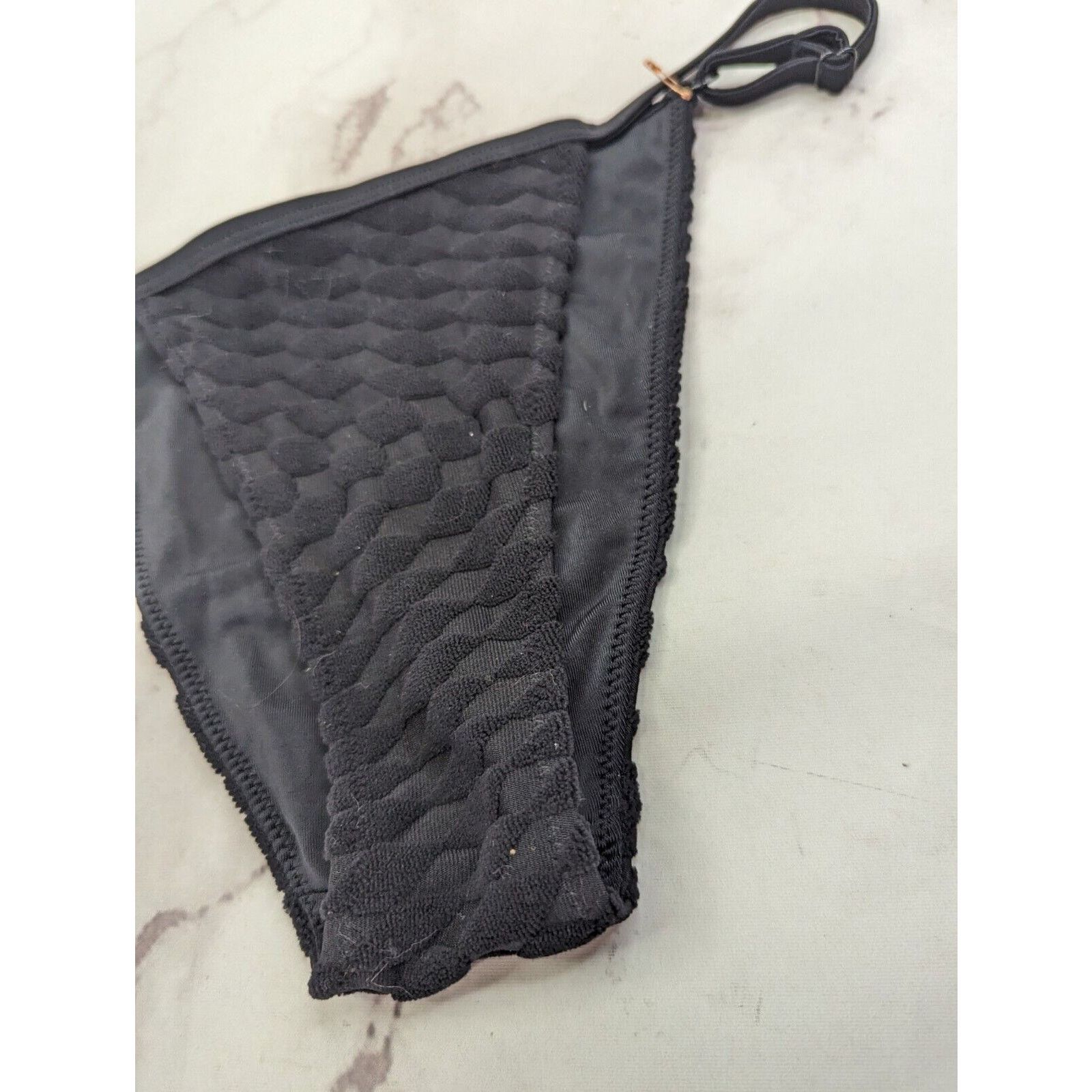 Good American Good American Swim Bottom Women 1 Small Black Adjustable Size S / US 4 / IT 40 - 4 Thumbnail