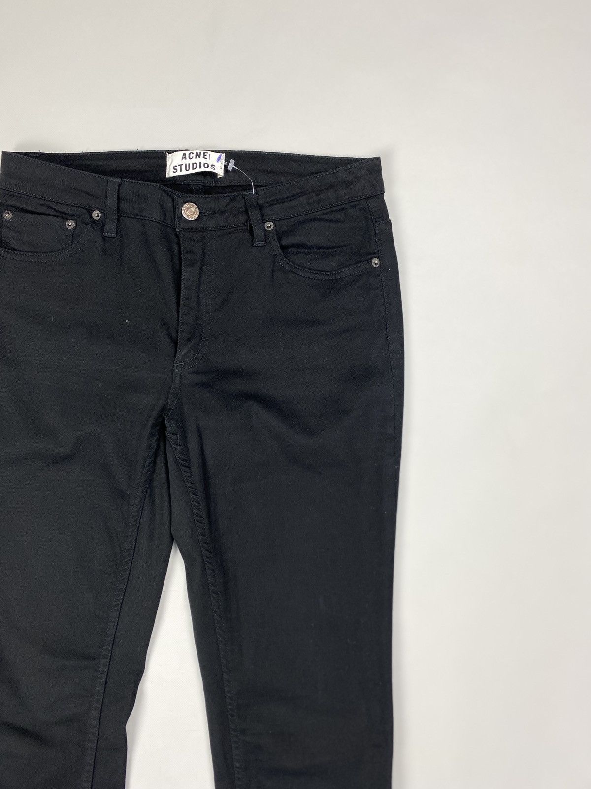Acne Studios Acne Studios Flex Black ladies jeans pants size 29 / 32 Size 29" - 9 Thumbnail