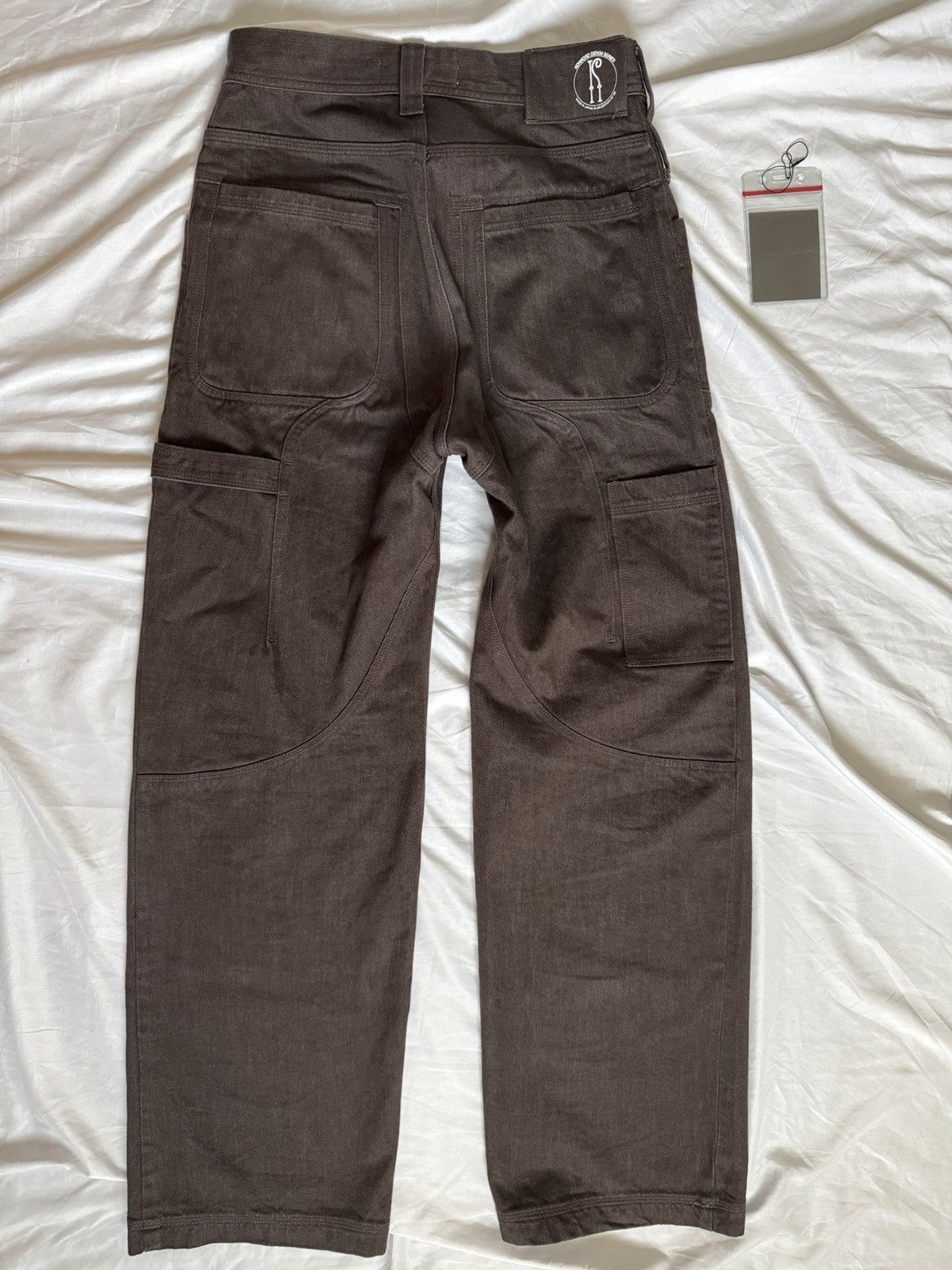 Kiko Kostadinov Konkord Denim Jeans - sz 44 - Dune Wash