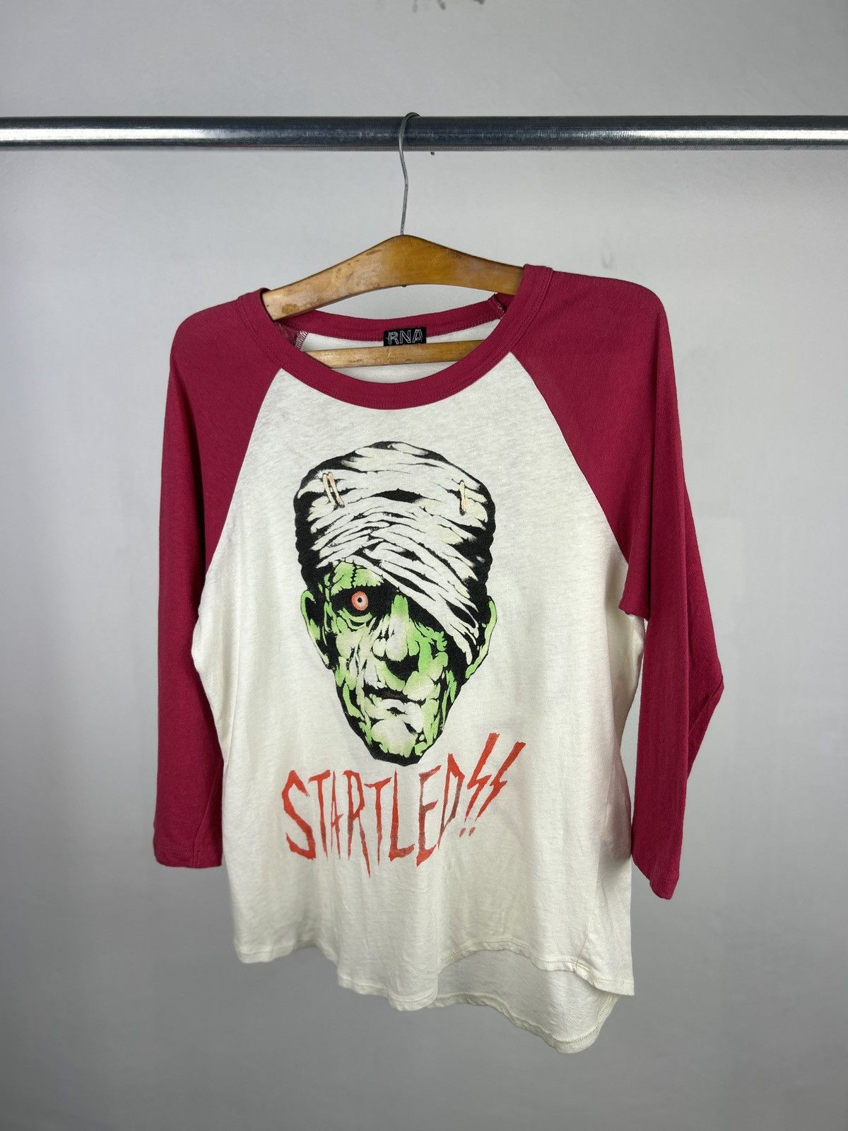 Japanese Brand RNA Sweat Zombie Raglan Top Size US M / EU 48-50 / 2 - 1 Thumbnail