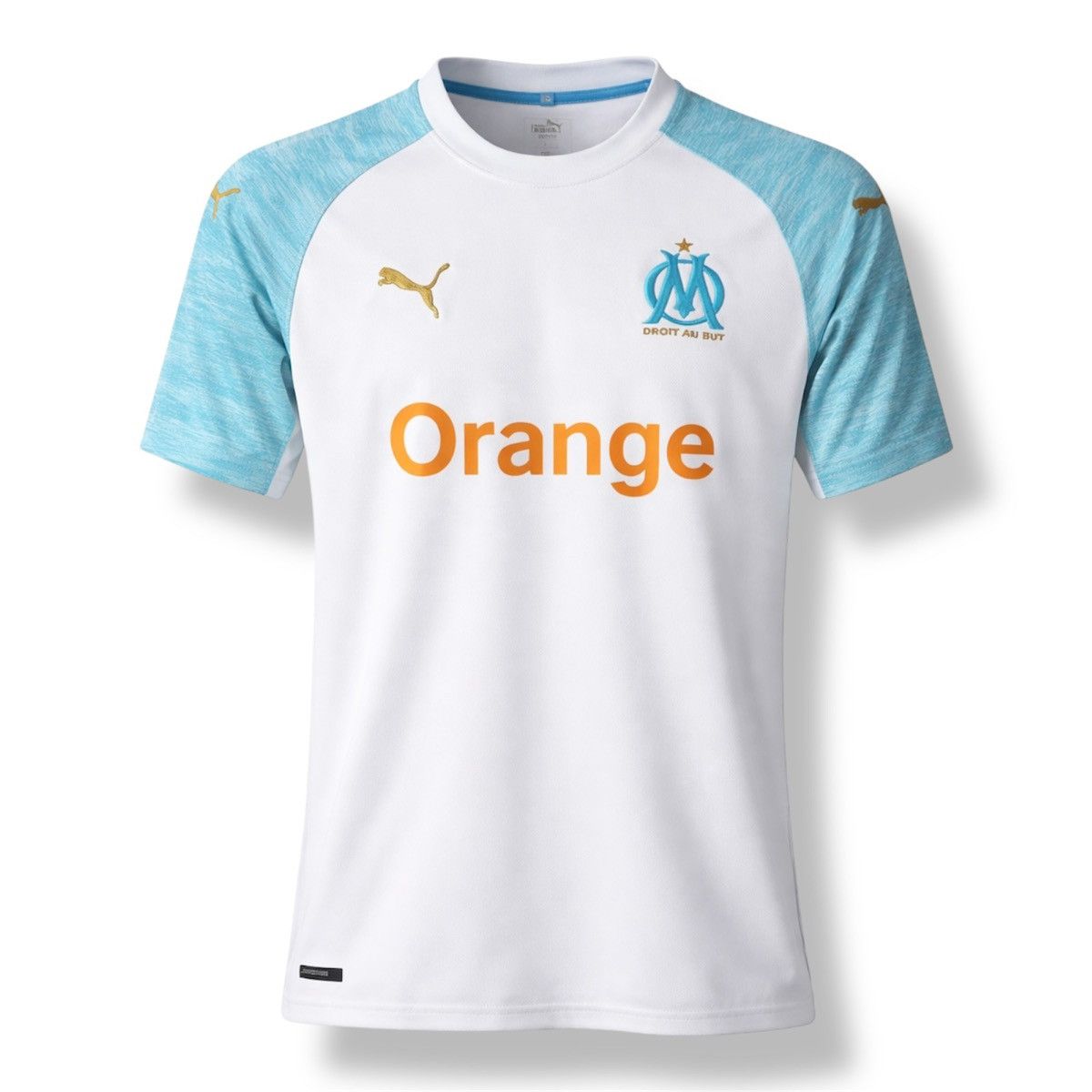 Puma 2018/19 Adidas OLYMPIQUE MARSEILLE Home Soccer Jersey Mens M Size US M / EU 48-50 / 2 - 1 Thumbnail