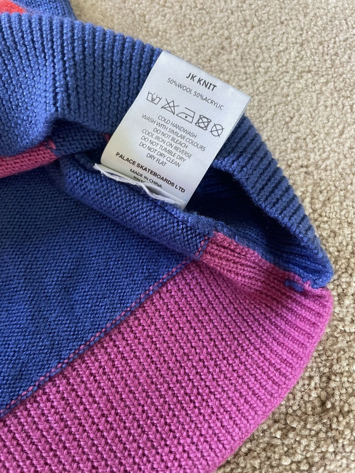 Palace Palace JK Tricot Knit Sweatshirt Size US M / EU 48-50 / 2 - 5 Thumbnail