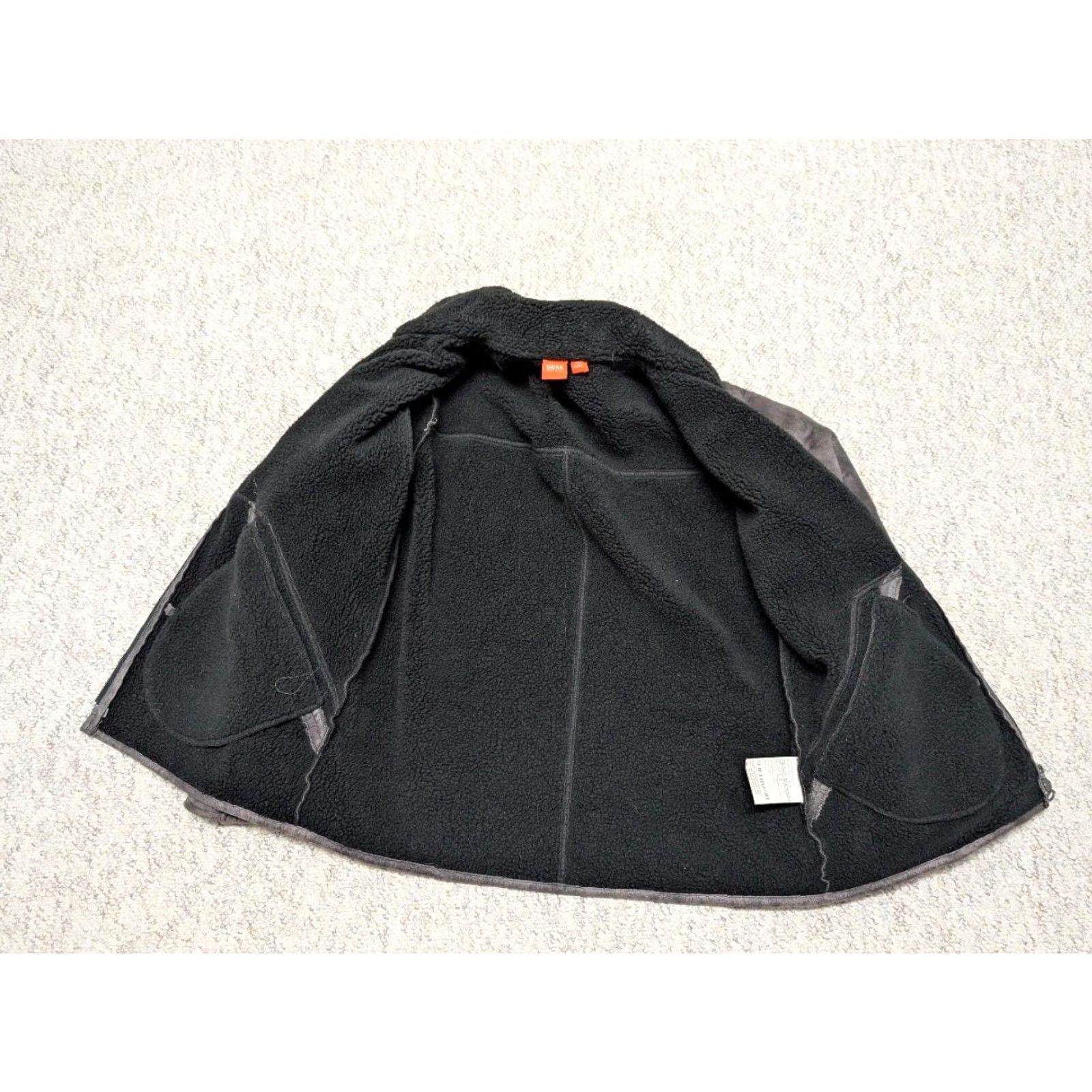 Hugo Boss Hugo Boss Coat vegan leather polyester M brown western, Duster, mock shearling, 40 Chest, Long, Zip, Men Size US M / EU 48-50 / 2 - 5 Thumbnail