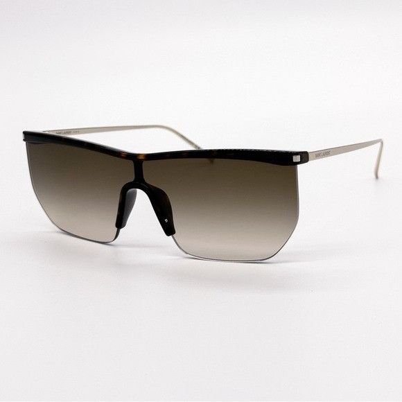 Saint Laurent Paris NEW SAINT LAURENT SL 519 MASK 003 BROWN GRADIENT WOMEN SL519 Size ONE SIZE - 3 Thumbnail