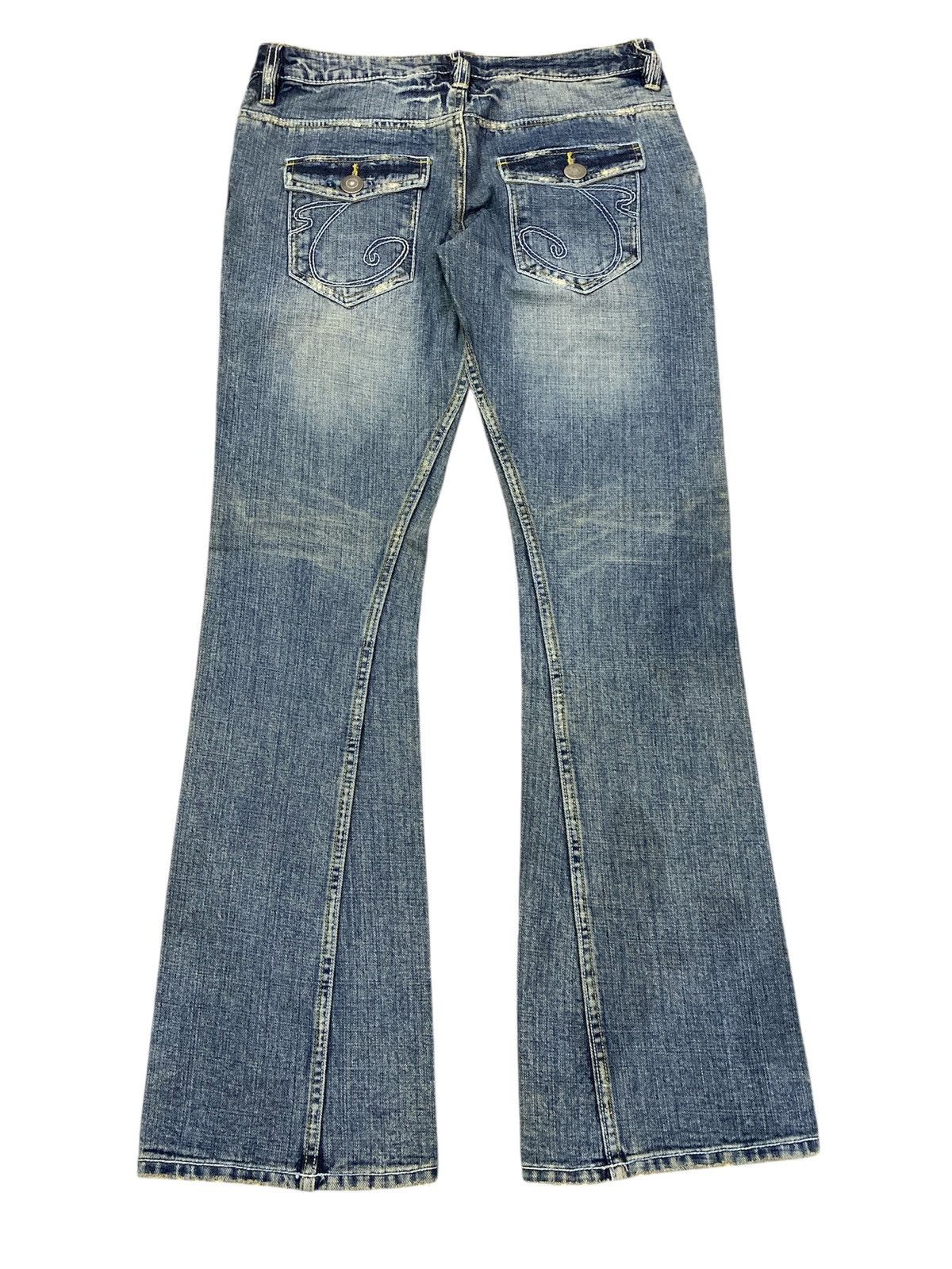 Japanese Brand Japanese brand Flare pants Size US 32 / EU 48 - 4 Thumbnail