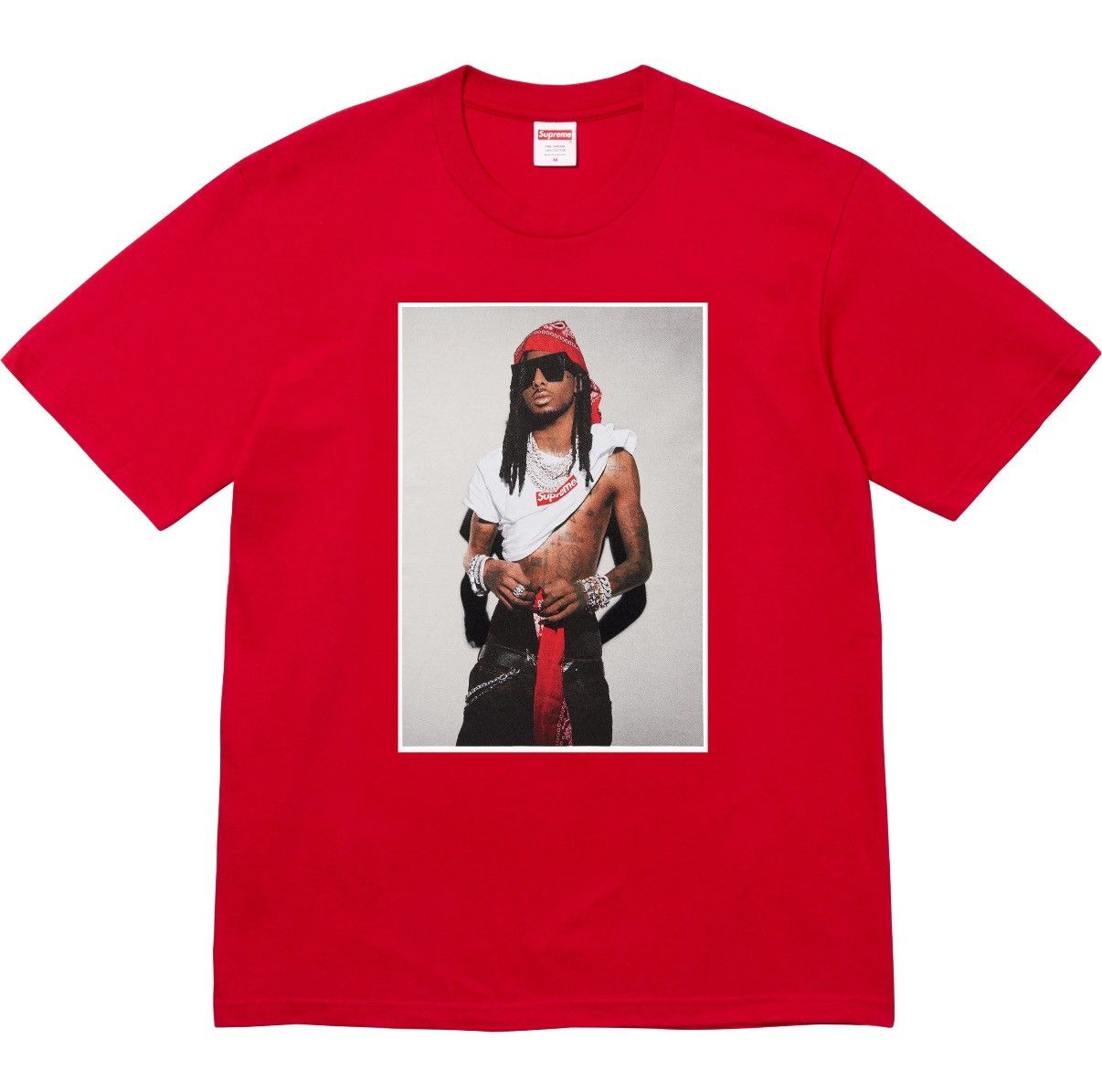 Supreme Supreme Playboi Carti Tee Red L Size US L / EU 52-54 / 3 - 1 Thumbnail