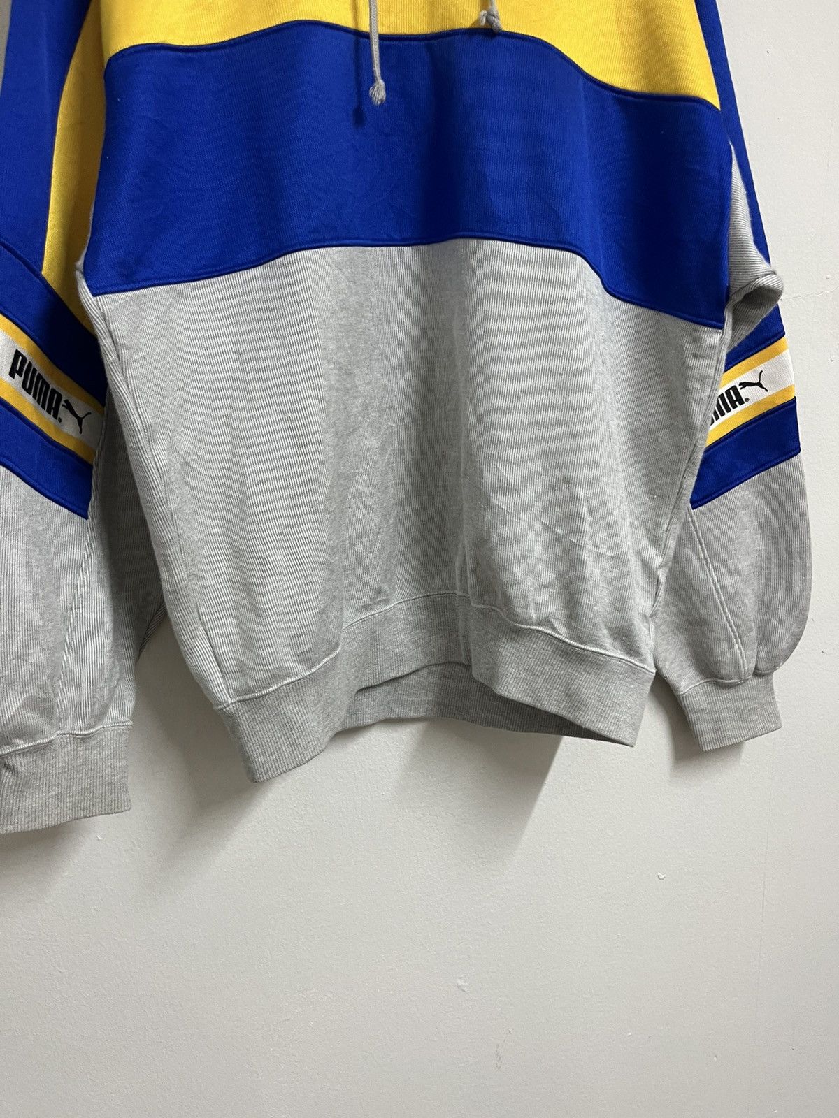 Japanese Brand 💥Vintage PUMA BIG LOGO Hoodie Size US L / EU 52-54 / 3 - 10 Thumbnail
