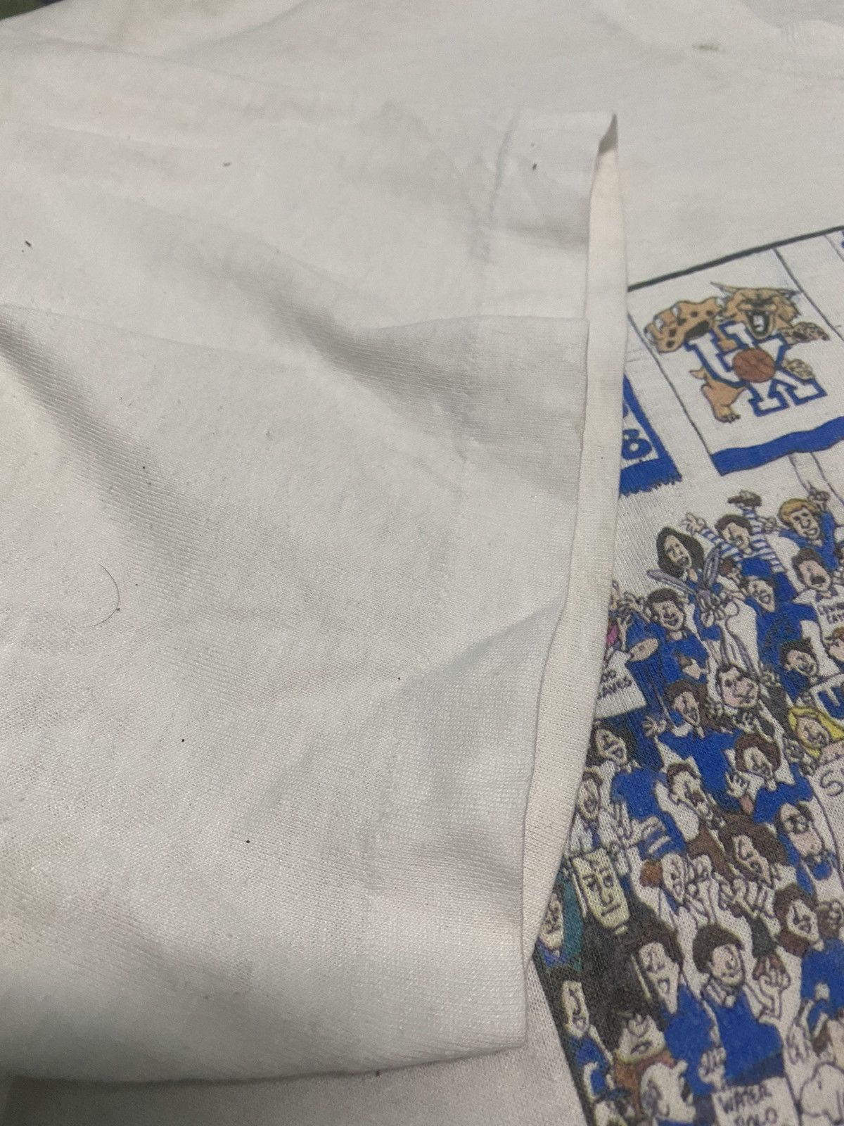 NBA 🔥VINTAGE 80s NCAA UNIVERSITY KENTUCKY BASKETBALL Size US XL / EU 56 / 4 - 16 Thumbnail