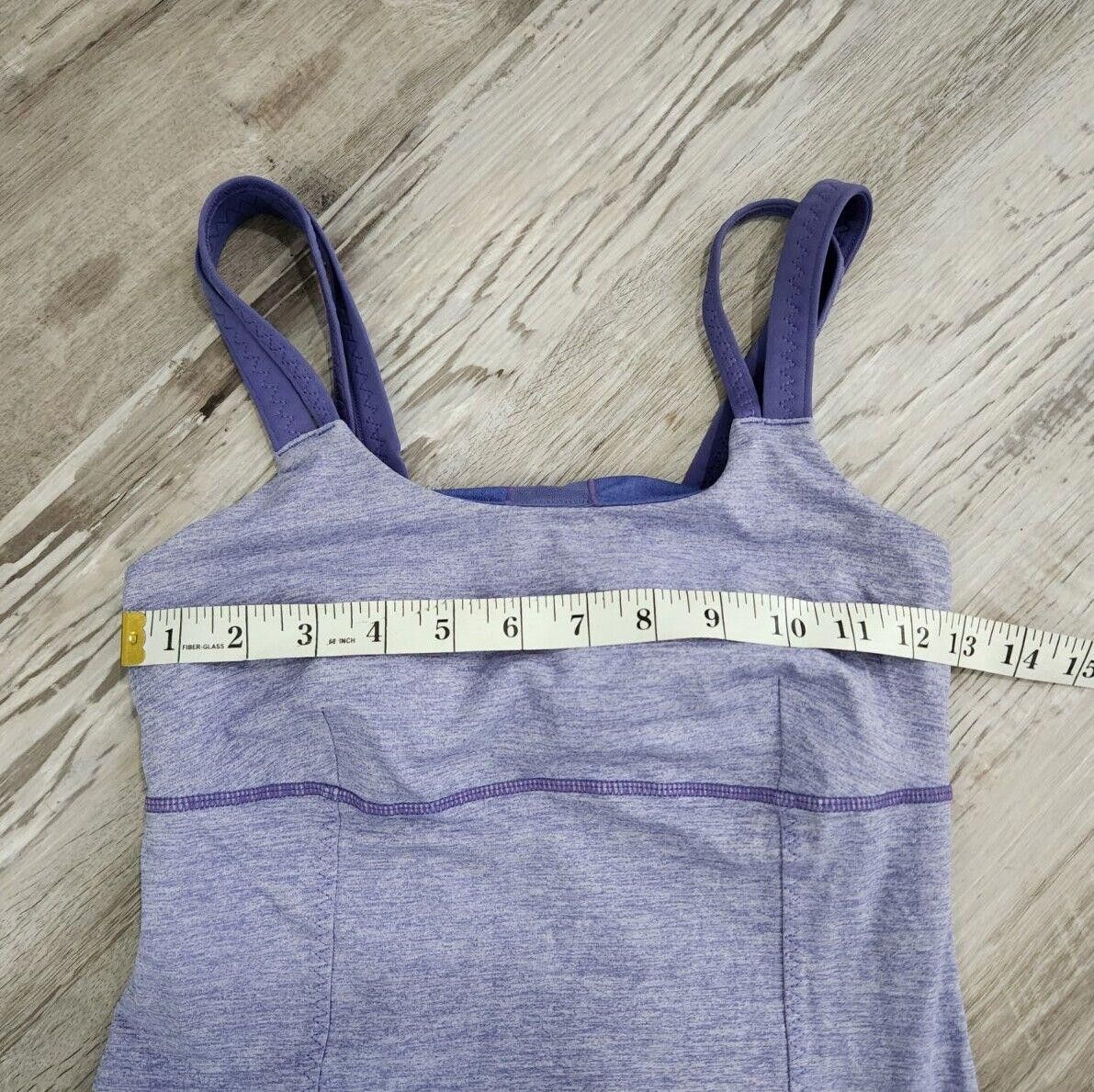 Designer Lululemon Active Strength Tank Top Size 4 Lavender Size S / US 4 / IT 40 - 5 Thumbnail