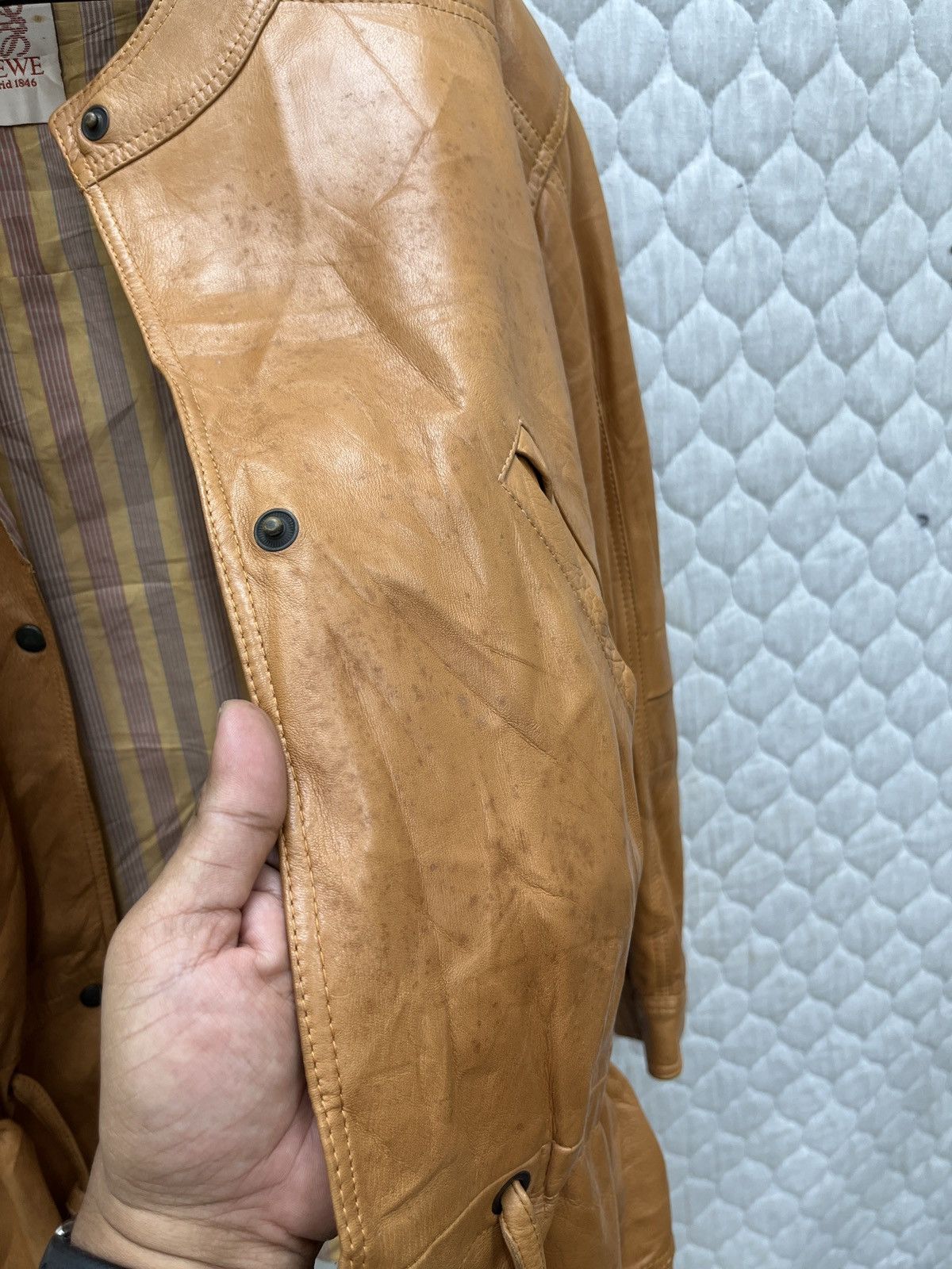 Loewe 🔥🔥🔥STEALS LOEWE LEATHER JACKET Size S / US 4 / IT 40 - 9 Thumbnail