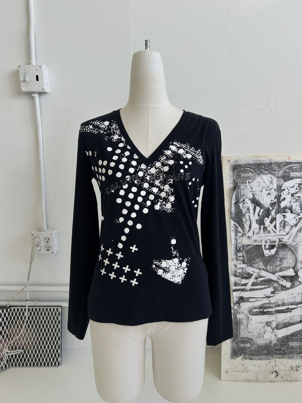 Jean Paul Gaultier Calvin Klein Longsleeve shirt Size US S / EU 44-46 / 1 - 1 Thumbnail