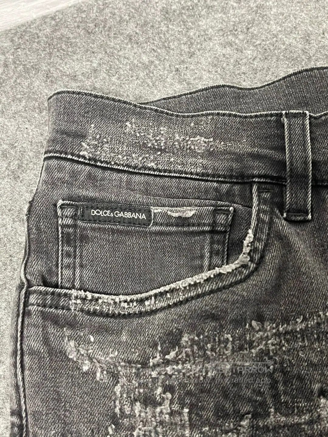Dolce & Gabbana Dolce&Gabbana Patchwork Denim Jeans. Size US 30 / EU 46 - 6 Thumbnail