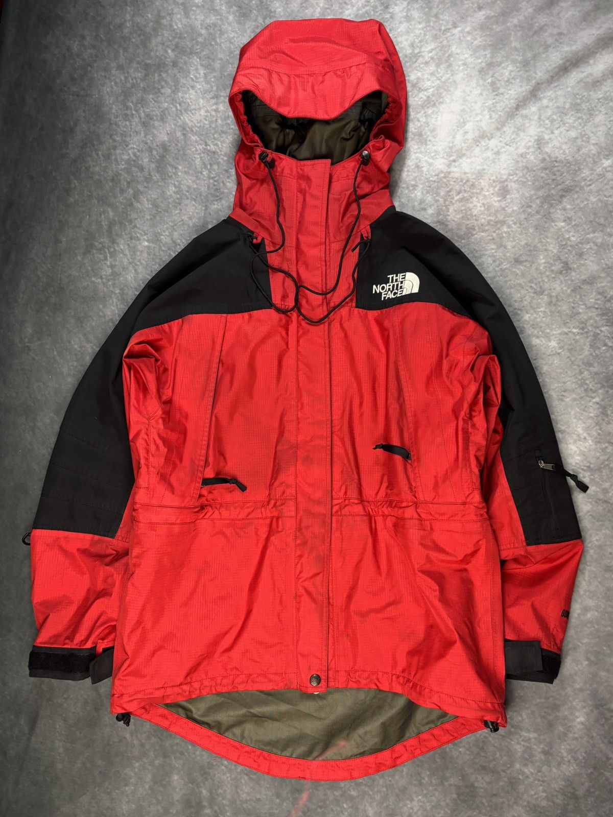 Goretex × The North Face × Vintage 1990s North Face Gore-tex Jacket Vintage TNF Shell Two Tone Size US M / EU 48-50 / 2 - 2 Thumbnail