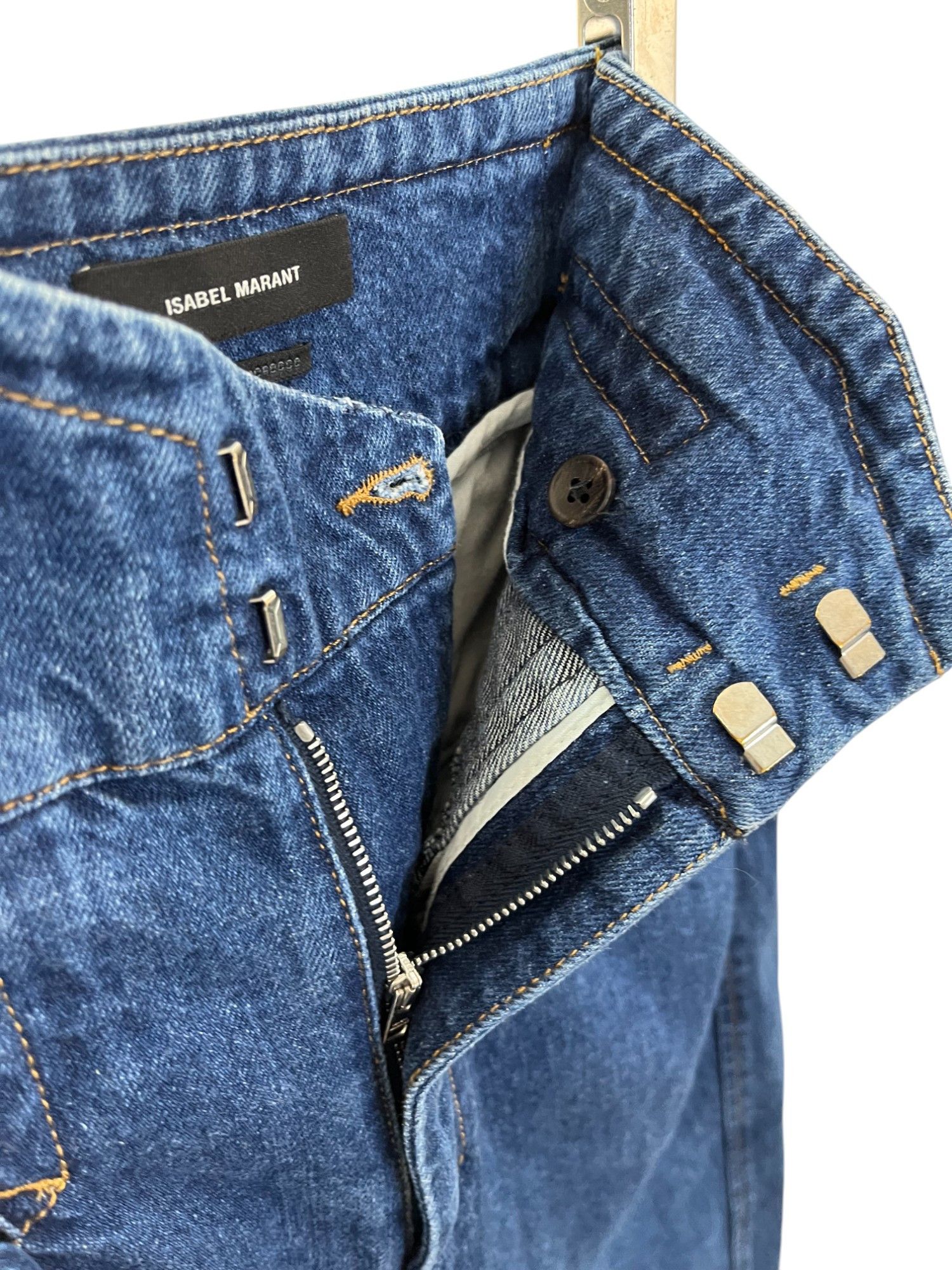 Isabel Marant High Waisted Baggy Denim Size 25" / US 0 / IT 36 - 4 Thumbnail