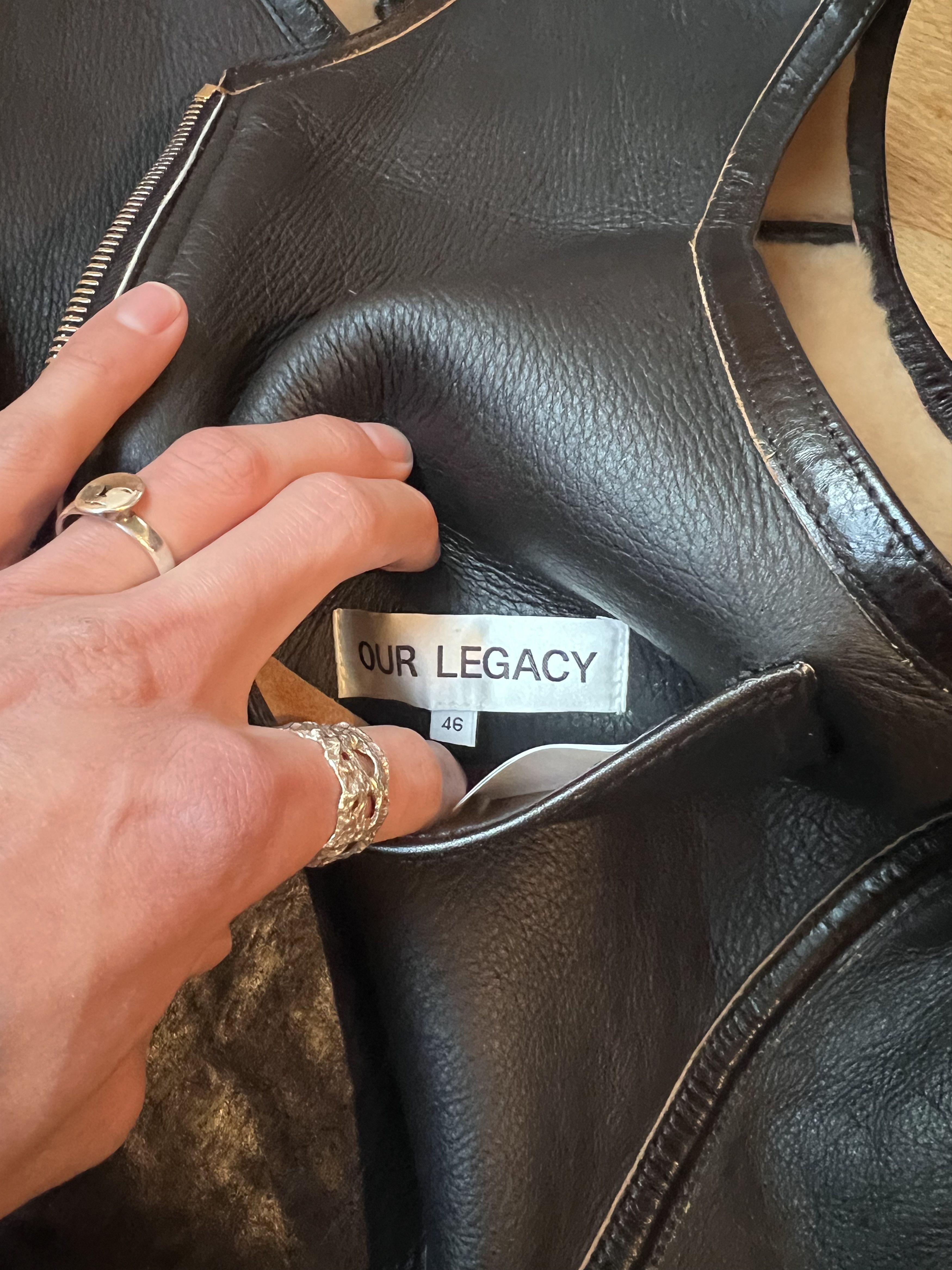 Our Legacy REVERSIBLE SHEARLING VEST Size US S / EU 44-46 / 1 - 6 Thumbnail