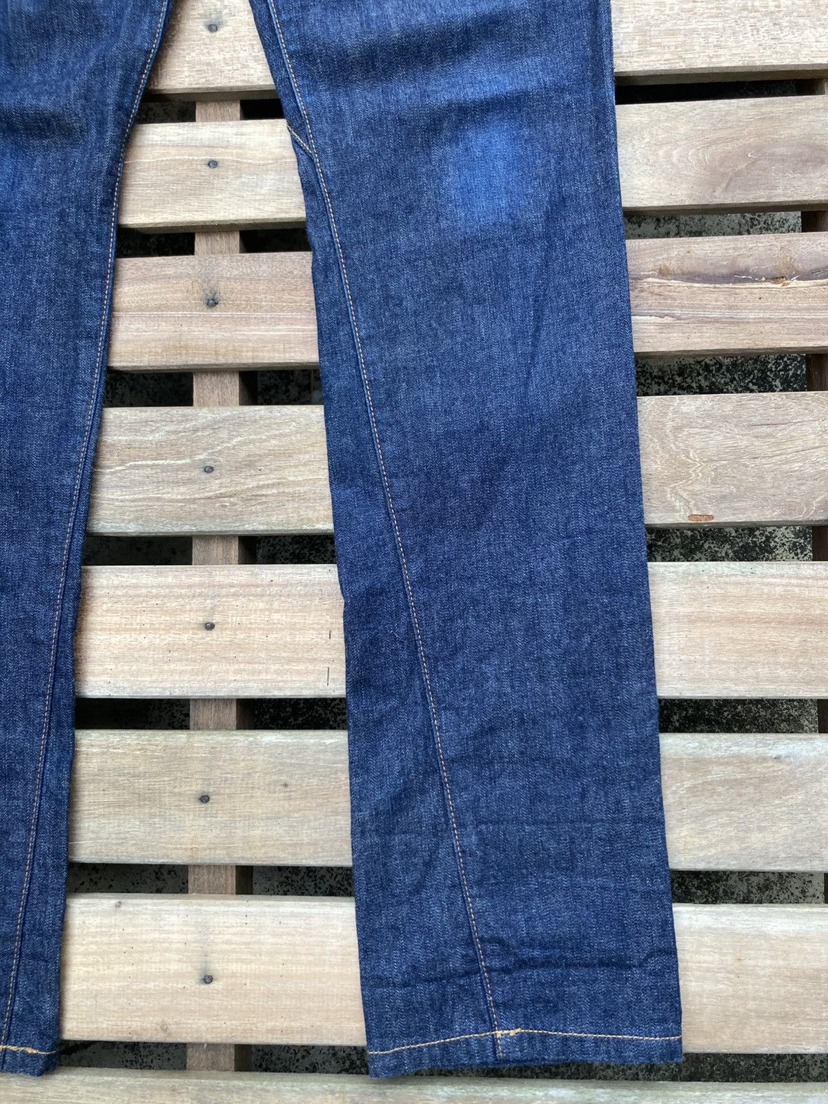 Zucca Archive Zucca Straight Drop Crotch Blue Jeans Size US 29 - 3 Thumbnail