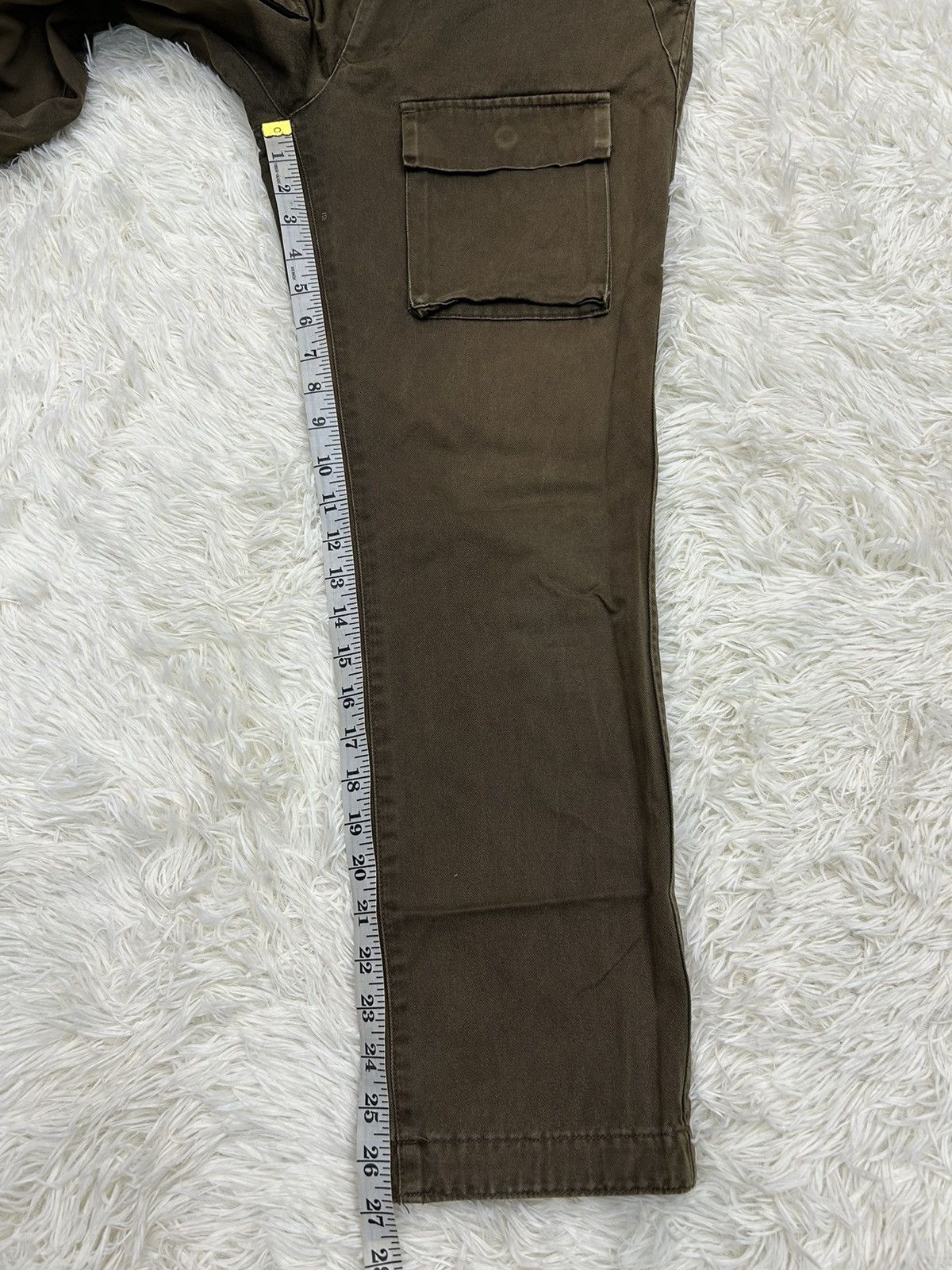 CABANE de ZUCCa Cabane de Zucca Army Green Sun Faded Bush Pants Size US 31 - 10 Thumbnail