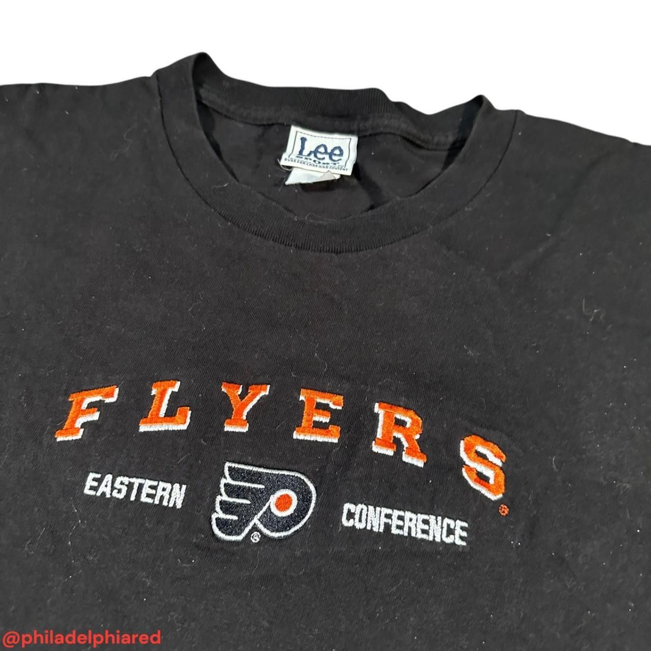Lee Vintage 1990s Philadelphia Flyers X NHL X Lee Sport t-shirt Size US L / EU 52-54 / 3 - 2 Thumbnail