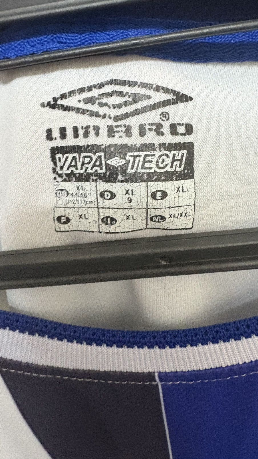 Umbro chelsea 2003/2004 away jersey Size US XL / EU 56 / 4 - 3 Thumbnail