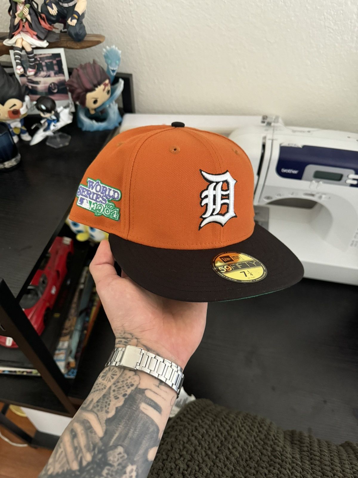 Hat Club × MLB × New Era Hat club exclusive Detroit Tigers “ Cool fashion “ 7 1/4 Size ONE SIZE - 1 Thumbnail