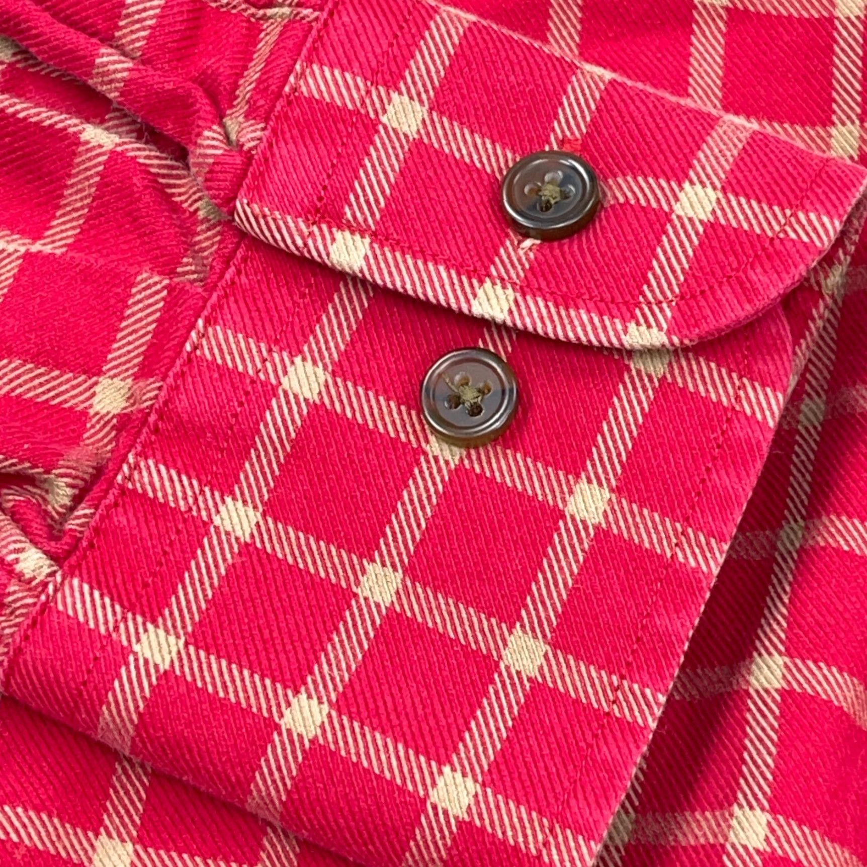 Orvis Orvis Button-Up Shirt Men Medium Red Plaid Flannel Pocket Casual Warm Weather All Seasons Regular Fit Shirt Men Size 42R - 4 Thumbnail