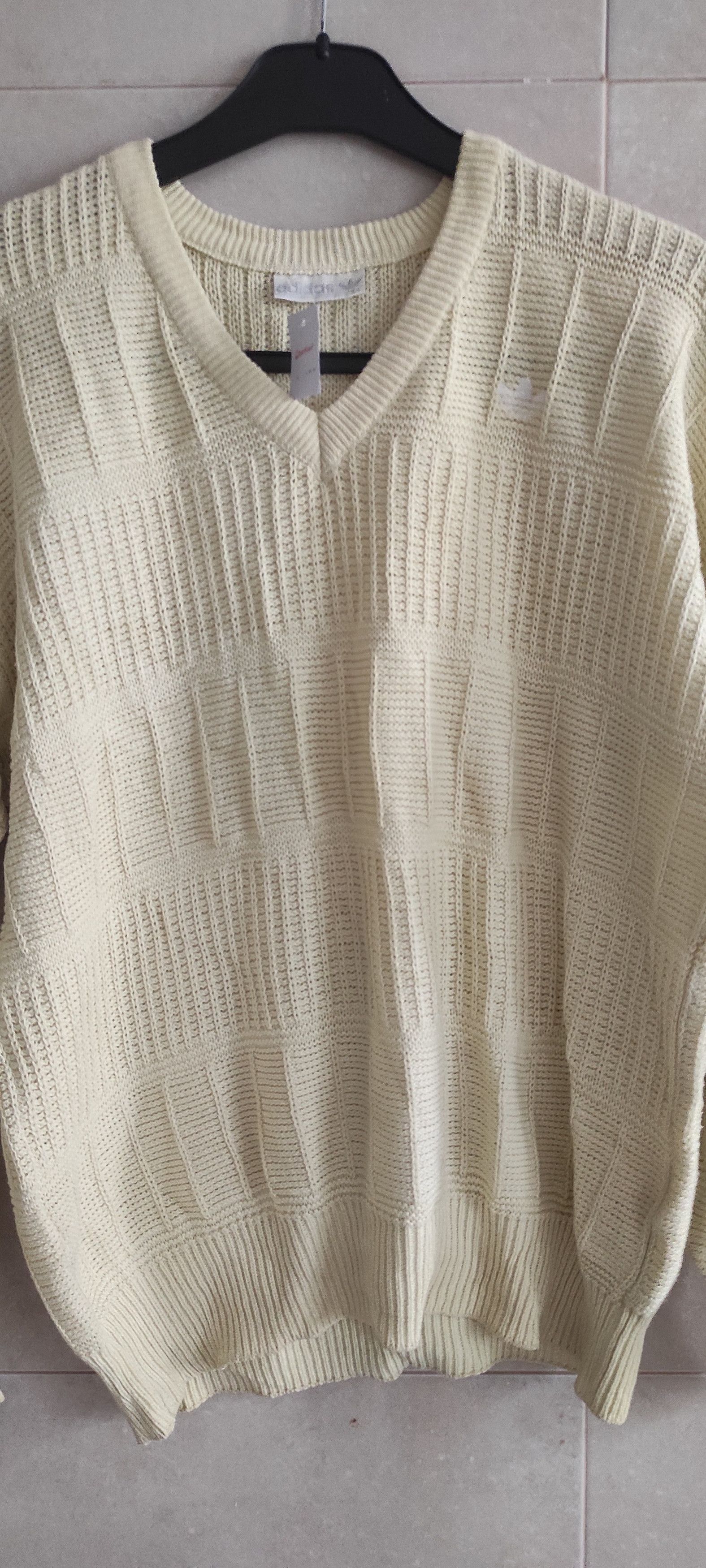 Adidas Adidas 3 Sripes Original 80s knitted sweater Made in Austria Size XL / US 12-14 / IT 48-50 - 2 Thumbnail