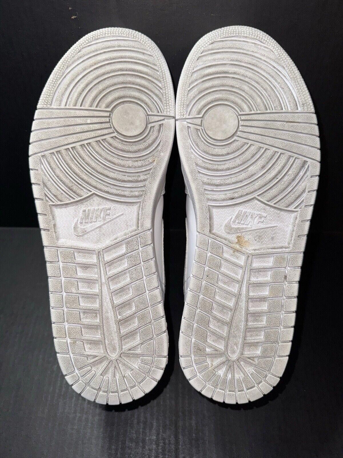Jordan Brand Nike Air Jordan 1 Mid Triple White 2020 - 554724-130 - Sz 12 Size US 12 / EU 45 - 7 Thumbnail