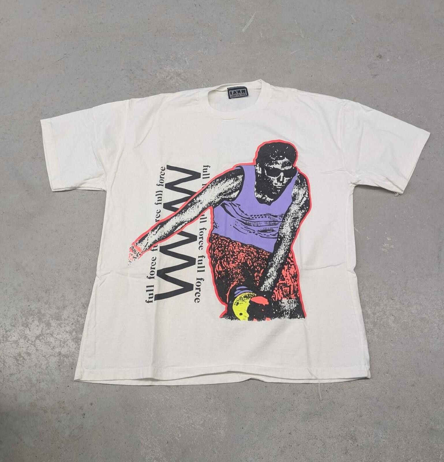 Vintage Vintage 90s Full Force Roller Blading Equipment T-shirt Size US L / EU 52-54 / 3 - 1 Thumbnail