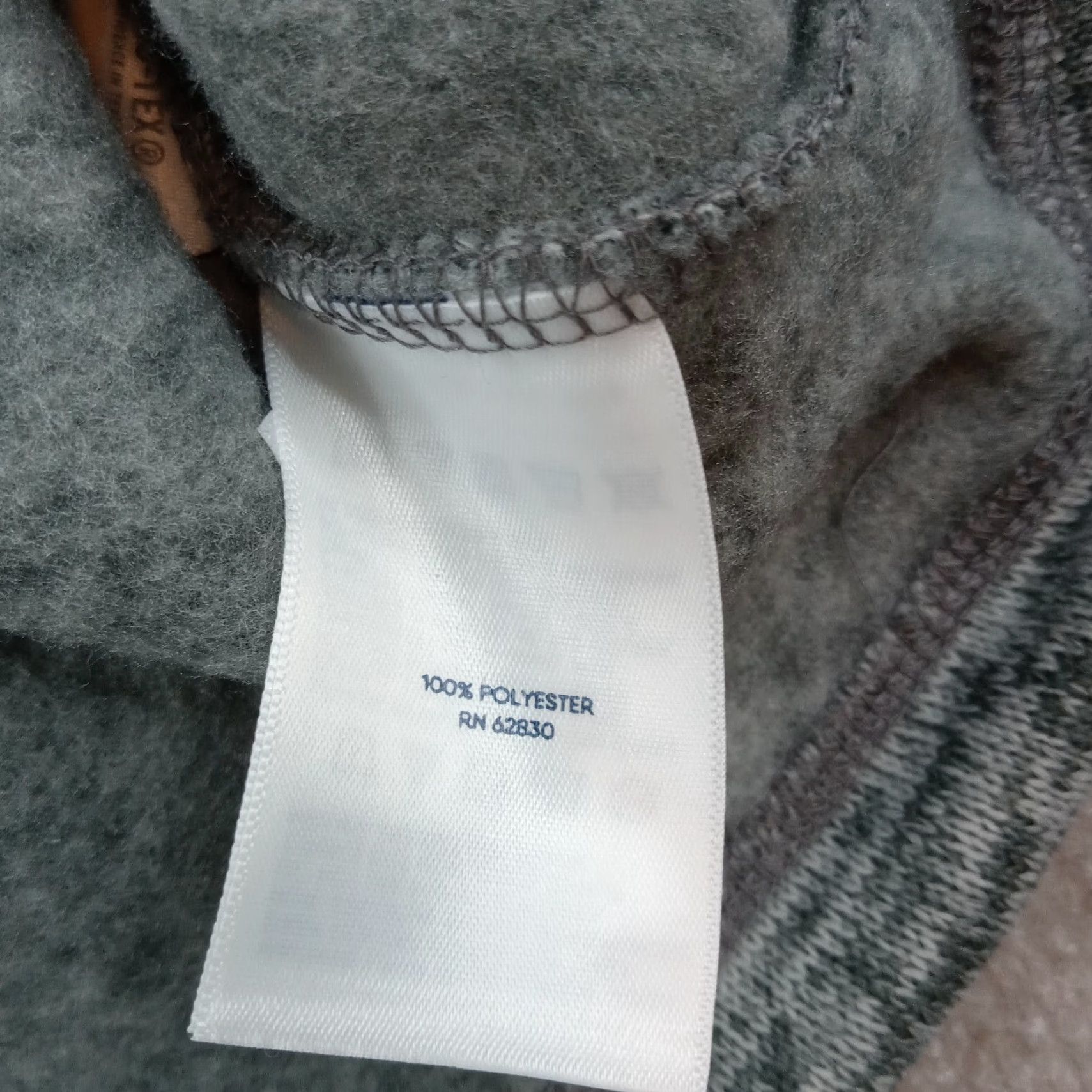Lands' End Lands End Mens Fleece Extra Large XL Gray 1/4 Zip Pullover Size US L / EU 52-54 / 3 - 6 Thumbnail