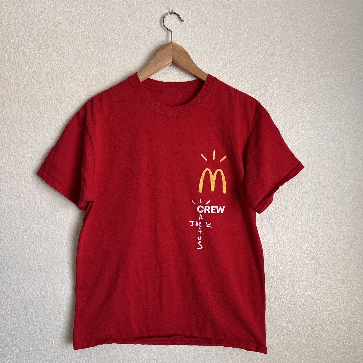 Travis Scott McDonald’s Cactus Jack Travis Scott T-Shirt Size Medium M Size US M / EU 48-50 / 2 - 1 Thumbnail