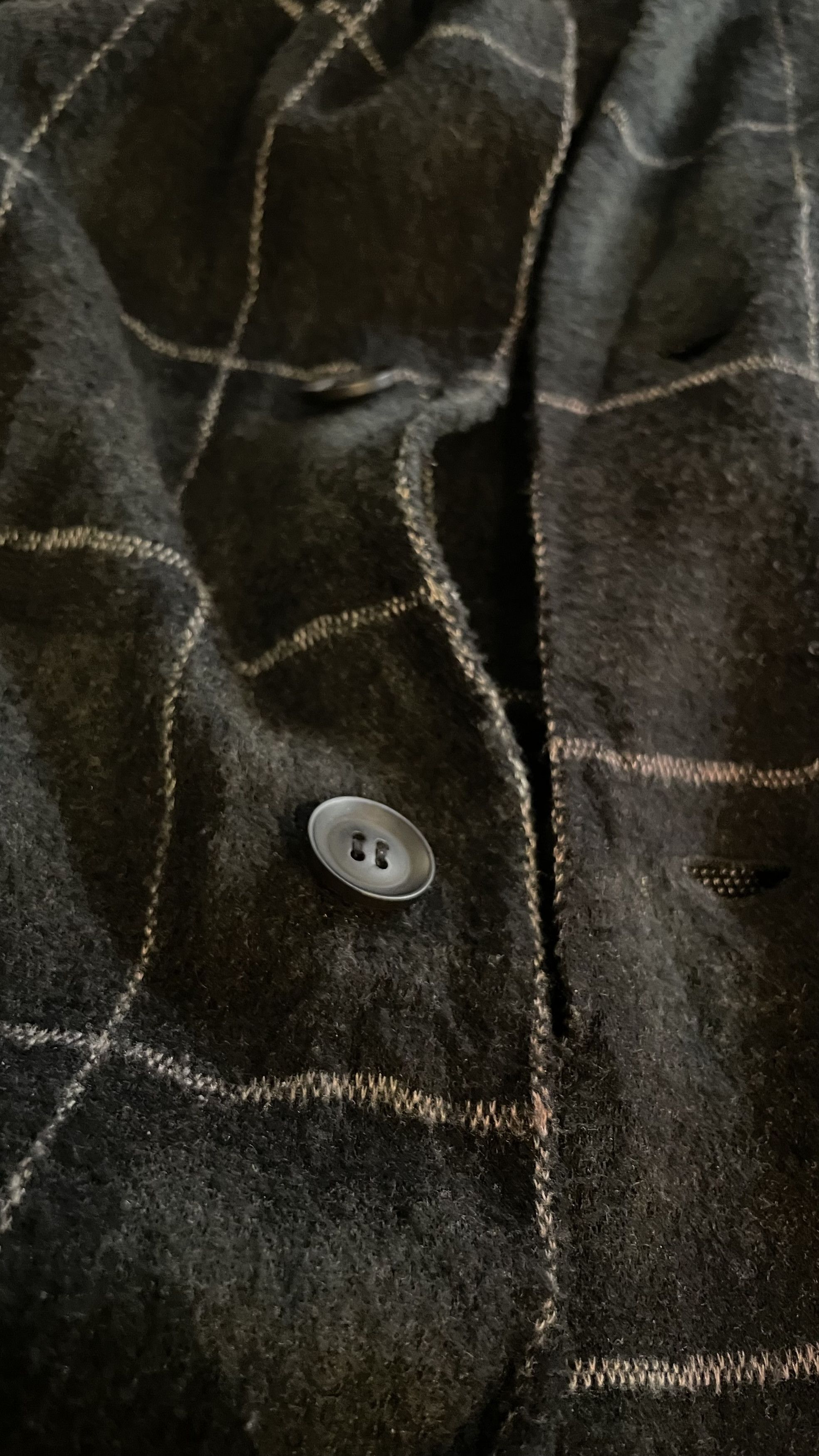 Yohji Yamamoto Yohji Yamamoto Oversized single-breasted coat Size US L / EU 52-54 / 3 - 5 Thumbnail