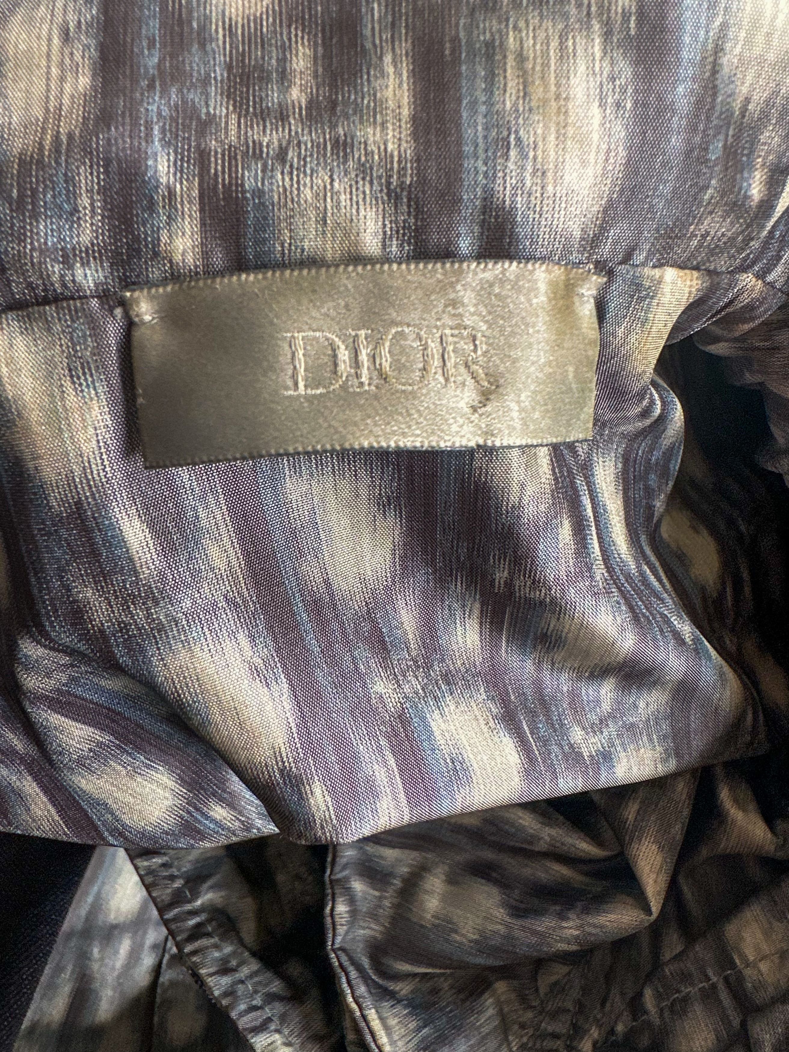 Dior × Stussy Dior Stussy Blurred Oblique Anorak Hoodie Size US L / EU 52-54 / 3 - 4 Thumbnail
