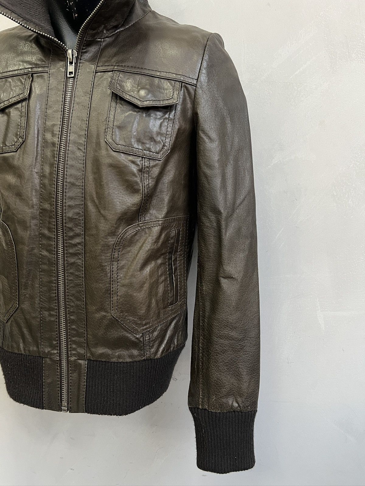 14th Addiction gothic avant garde y2k cropped jacket leather 14th addiction Size US S / EU 44-46 / 1 - 3 Thumbnail
