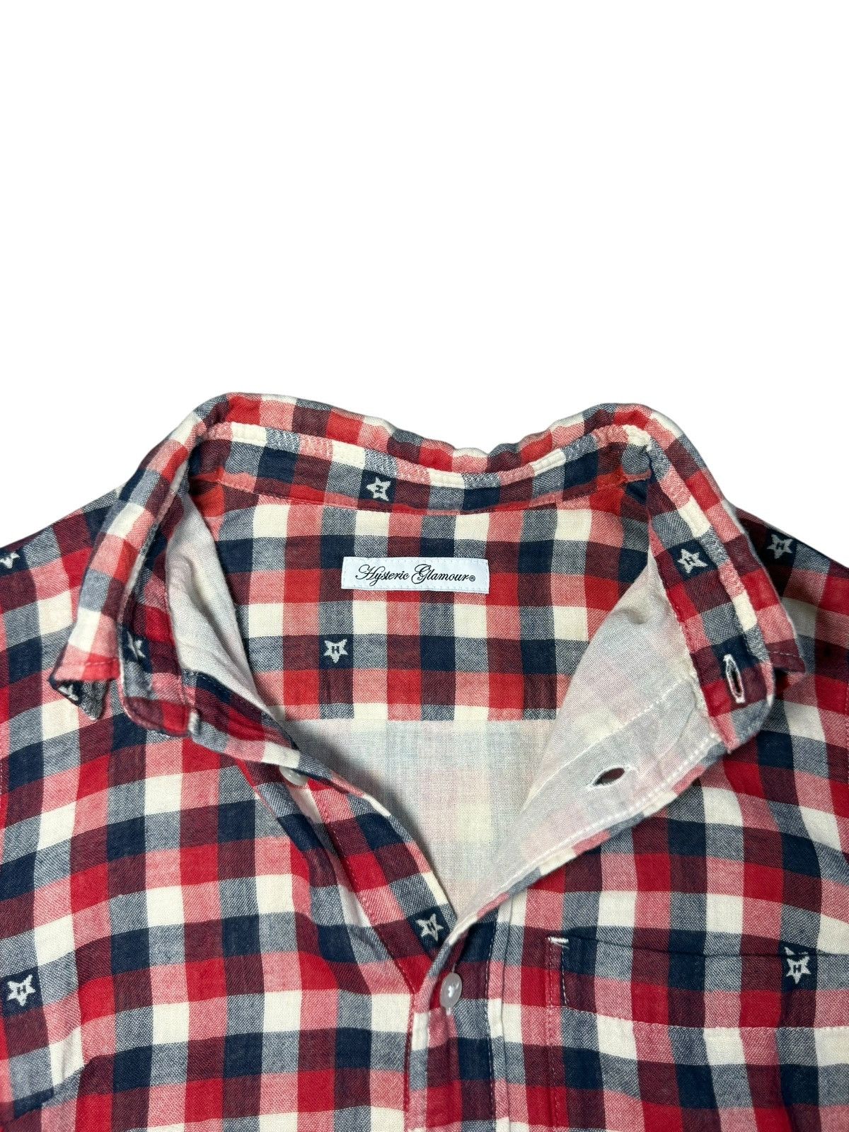 Hysteric Glamour Vintage Rare Hysteric Glamour Plaid Button Up Size US XS / EU 42 / 0 - 5 Thumbnail
