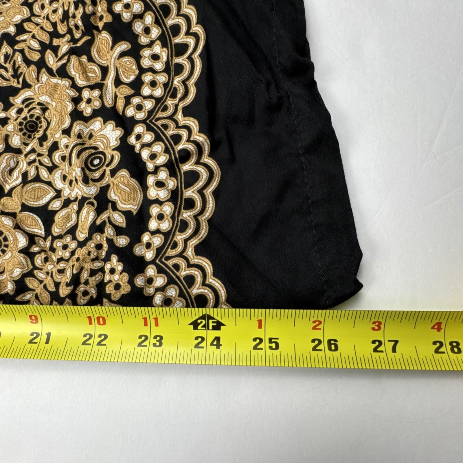 Other Bangkok Pants Smocked Waist Jumpsuit Mandala Wide Leg OS Size 28" / US 6 / IT 42 - 4 Thumbnail