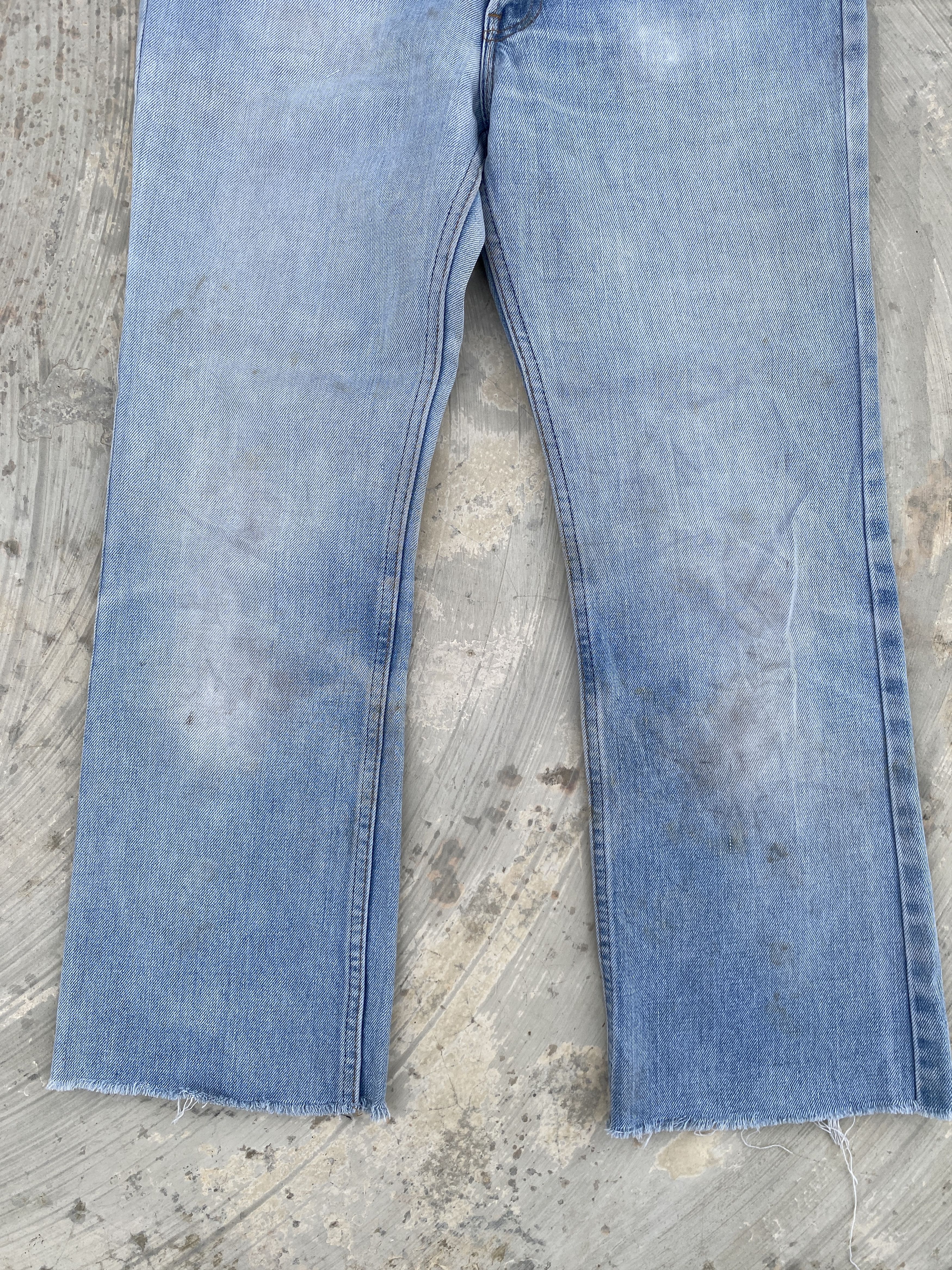 Levi's × Vintage Vintage 80s Levis 517 #8 Flare Jeans Size US 33 - 4 Thumbnail