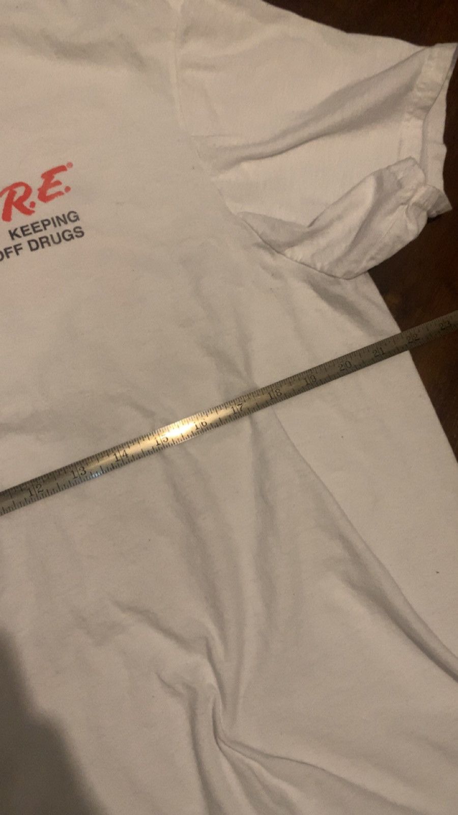 Vintage White Dare tee Size US L / EU 52-54 / 3 - 5 Thumbnail