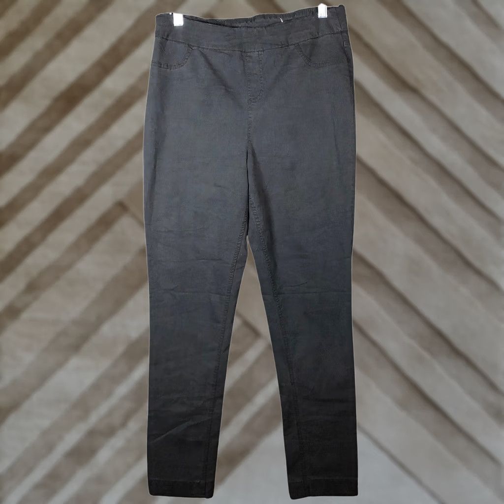 Soft Surroundings Soft Surroundings Womens Pants Black Pull On High Rise Jegging Stretch L Jegging Pants Womens Black High Rise Stretch Pull On L Size 30" / US 8 / IT 44 - 1 Thumbnail