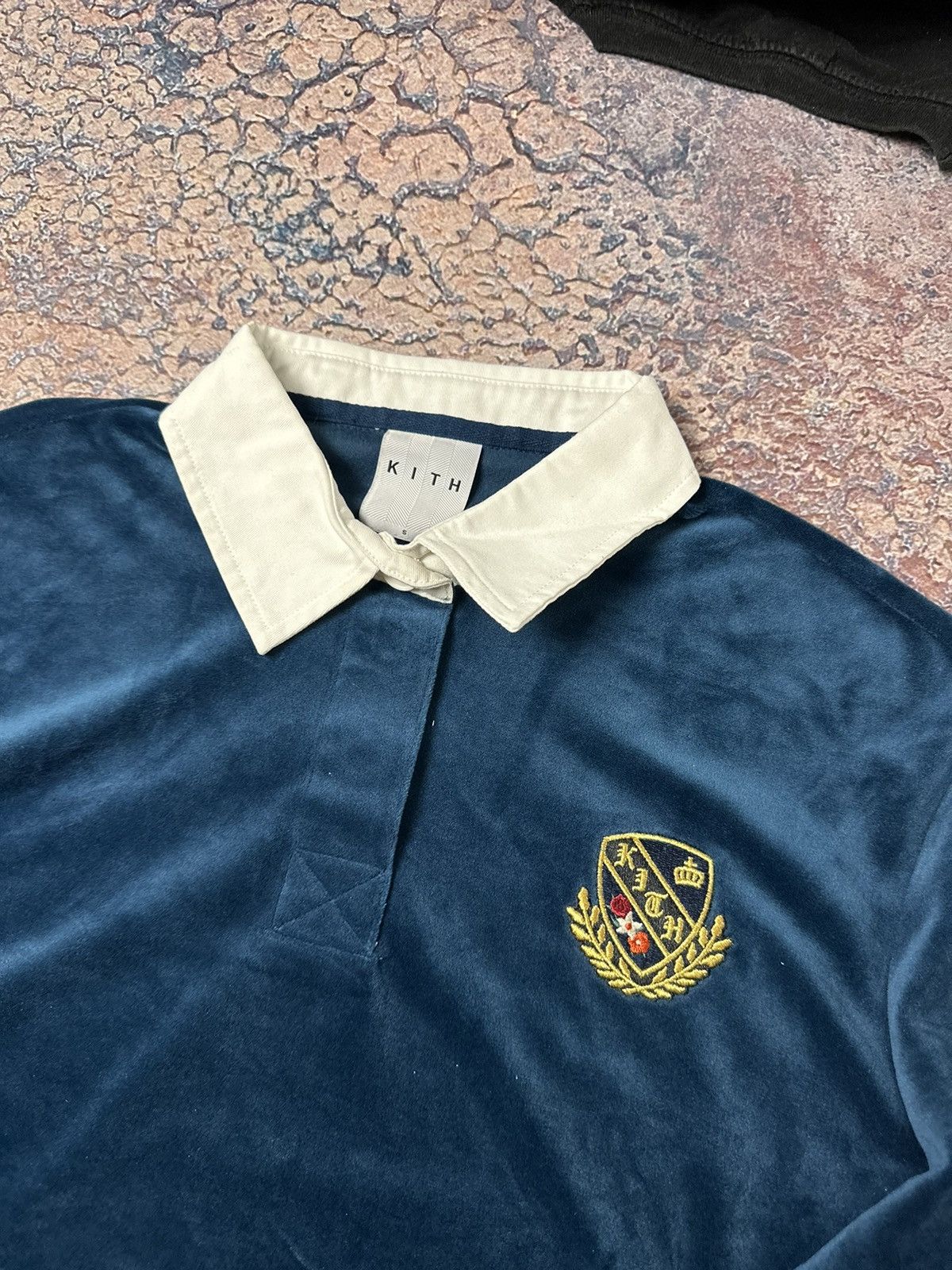 Japanese Brand × Kith Kith Velour Long Sleeve Y2K Size US S / EU 44-46 / 1 - 2 Thumbnail