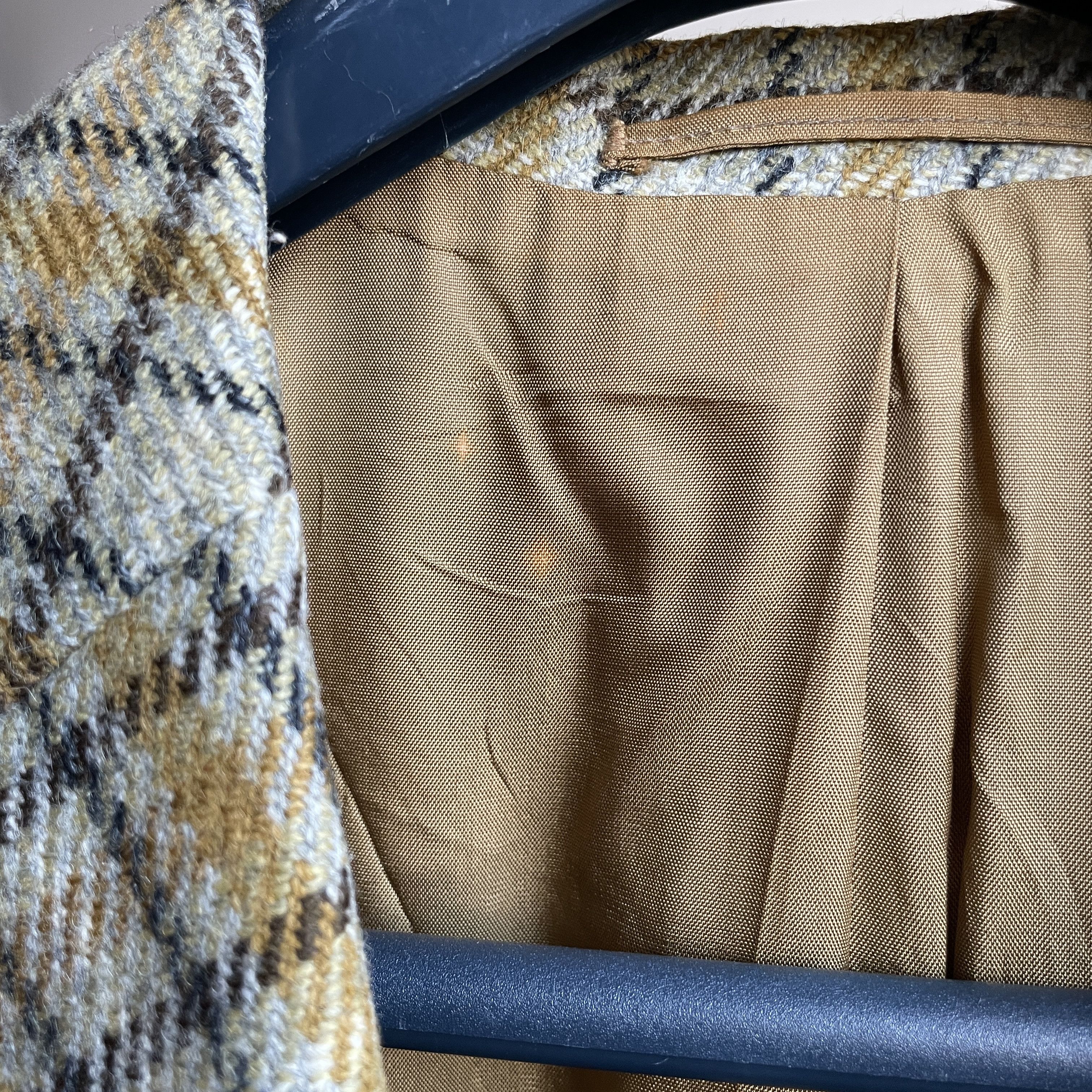 Vintage Gala Forest Scotland Vintage 60's 70's Check Tweed Blazer Size 40R - 8 Thumbnail