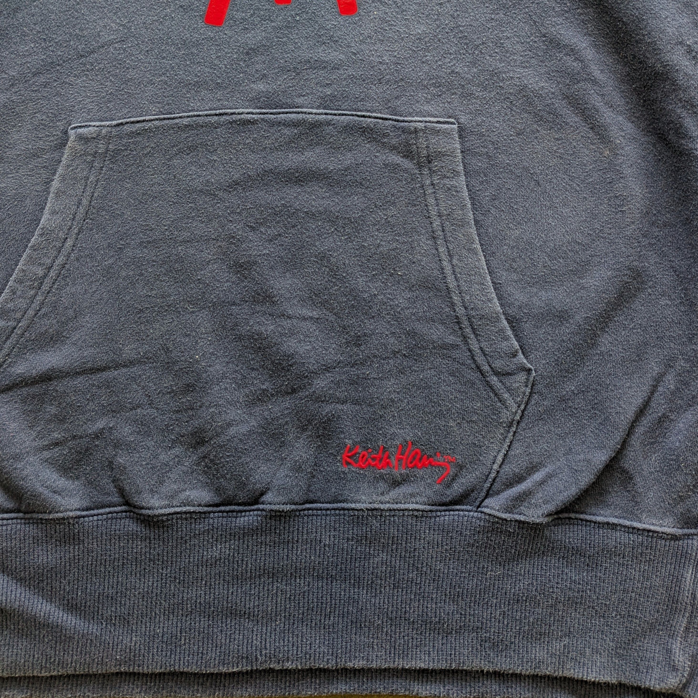 Keith Haring Vintage Keith Haring American Artist Hoodies Size US XL / EU 56 / 4 - 2 Thumbnail