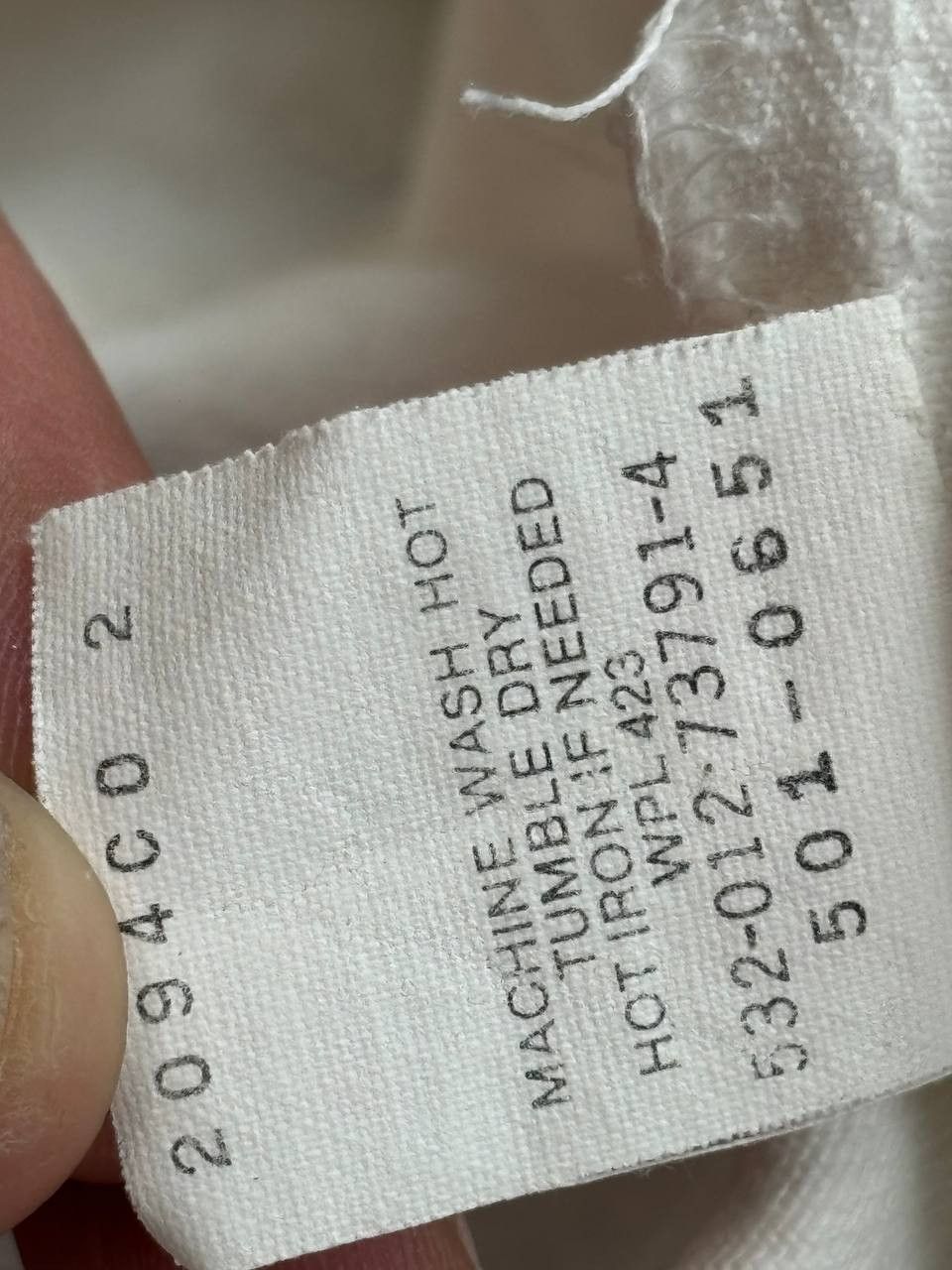Levi's Vintage Clothing Vintage 1992 Levi's 501 White Jeans Made in USA W30 L32 Size US 30 / EU 46 - 9 Thumbnail