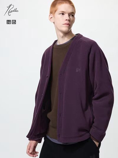Uniqlo Uniqlo x Needles Fleece Cardigan Size US S / EU 44-46 / 1 - 2 Thumbnail