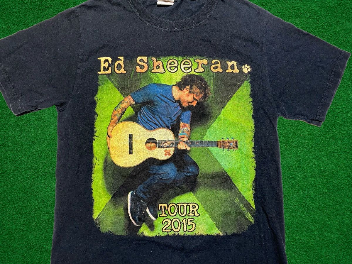 Band Tees 2015 Ed Sheeran Tour Tee (Small) Size US S / EU 44-46 / 1 - 3 Thumbnail