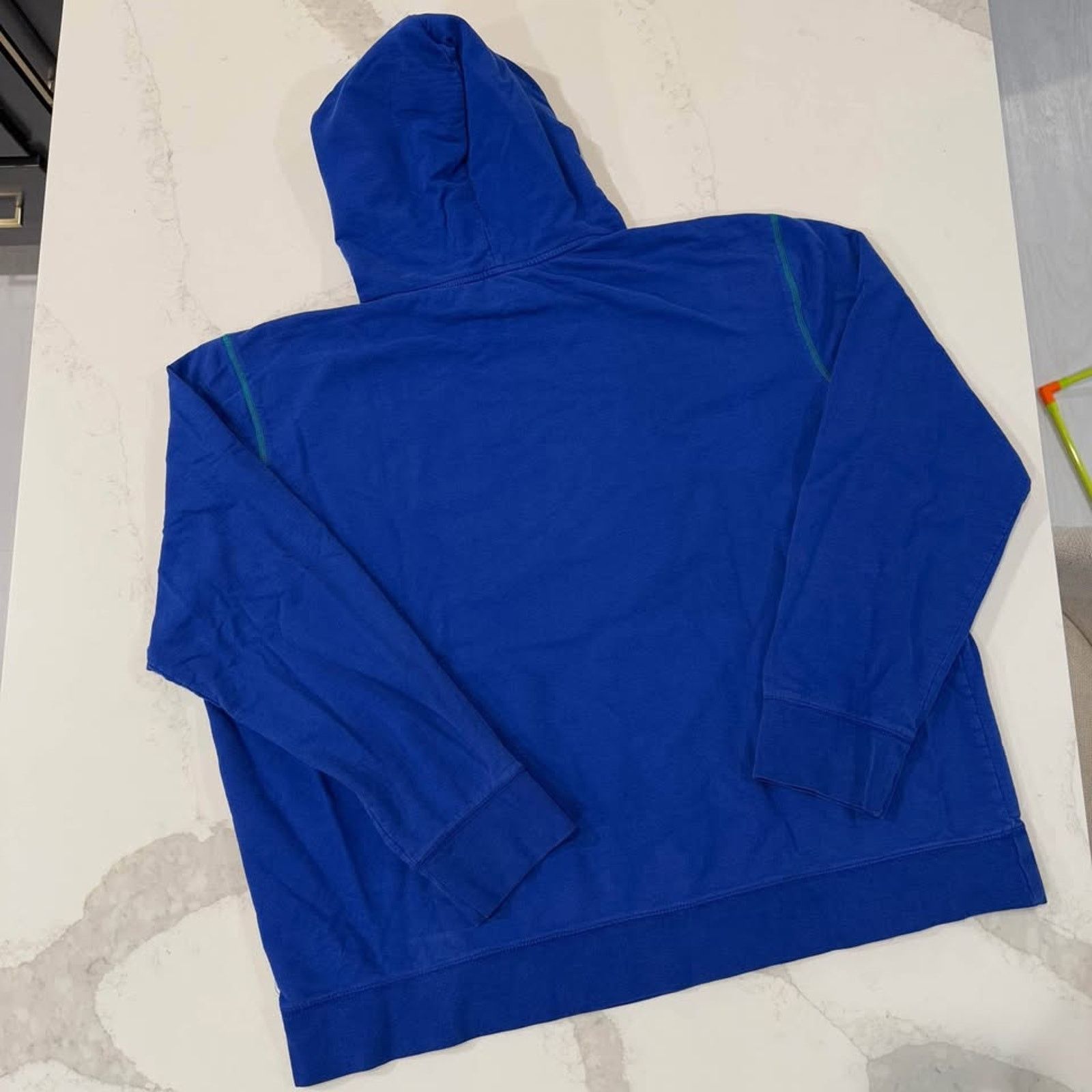 Mossimo Mossimo Blue Pullover Hoodie Sweatshirt Mens XXL AthleticFit Size US XXL / EU 58 / 5 - 7 Thumbnail