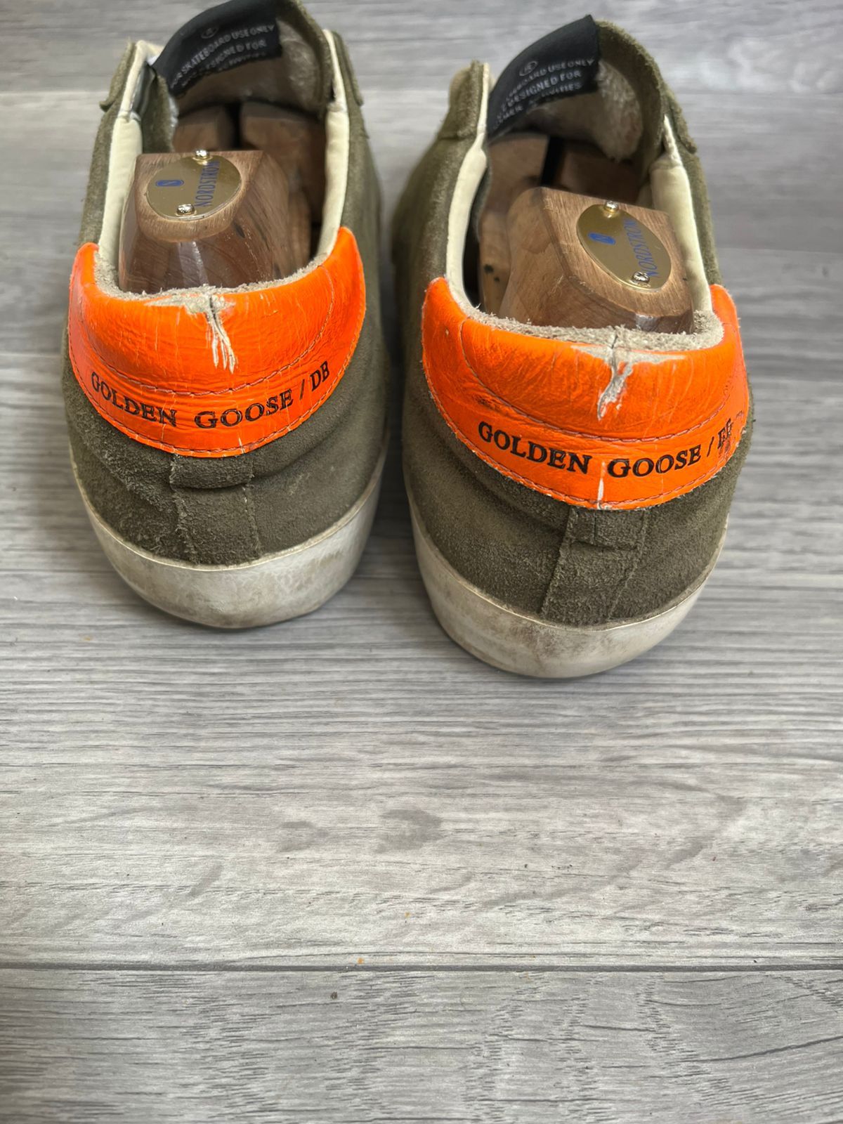 Golden Goose Golden Goose Superstar Green Suede Low Top Sneakers Sz 41 Size US 8 / EU 41 - 8 Thumbnail