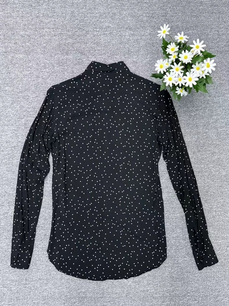 Yves Saint Laurent Saint Laurent size 37 Snowflake polka-dot shirt 2502-Nexta Size US M / EU 48-50 / 2 - 2 Thumbnail