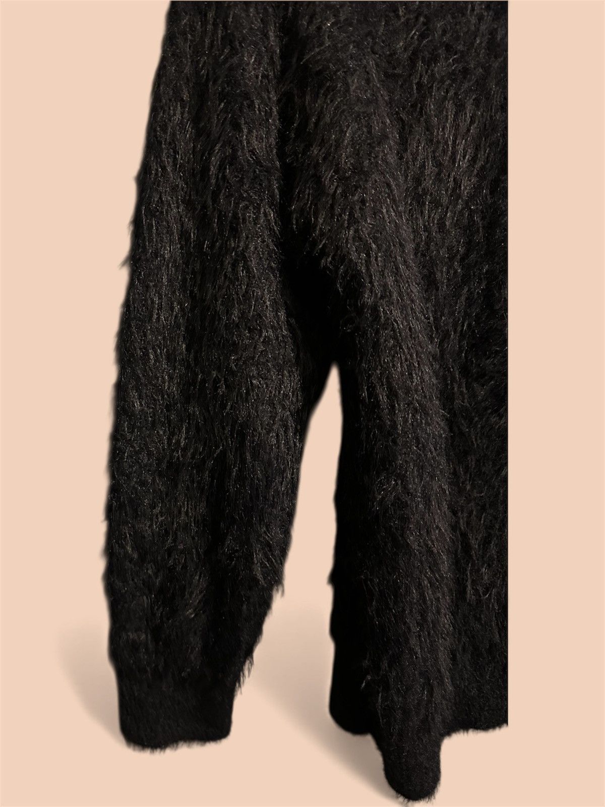 Number (N)ine Number Nine Mohair Knit sweater black Size US M / EU 48-50 / 2 - 4 Thumbnail