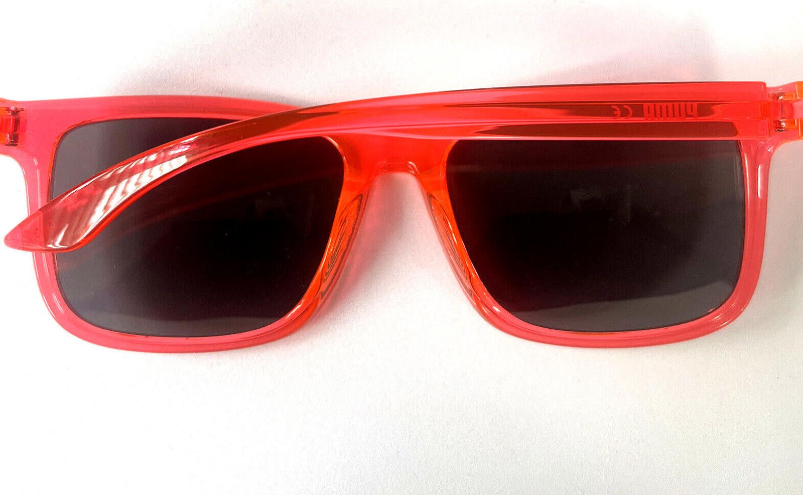 Puma PUMA PU0071SA 005 Red/Orange Square Sunglasses 56-19 145 New Size ONE SIZE - 6 Thumbnail