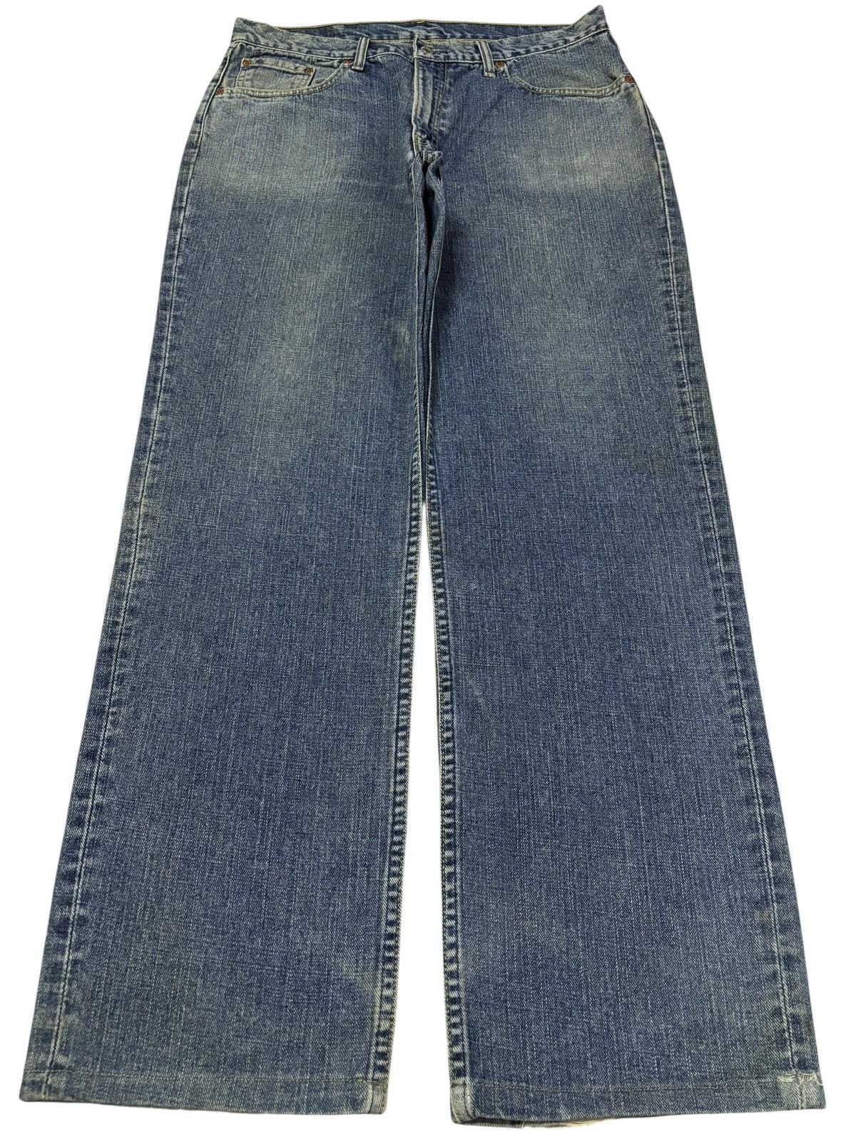 Levi's Vtg 90s Levis 533 Distressed Jeans Size US 34 / EU 50 - 1 Thumbnail